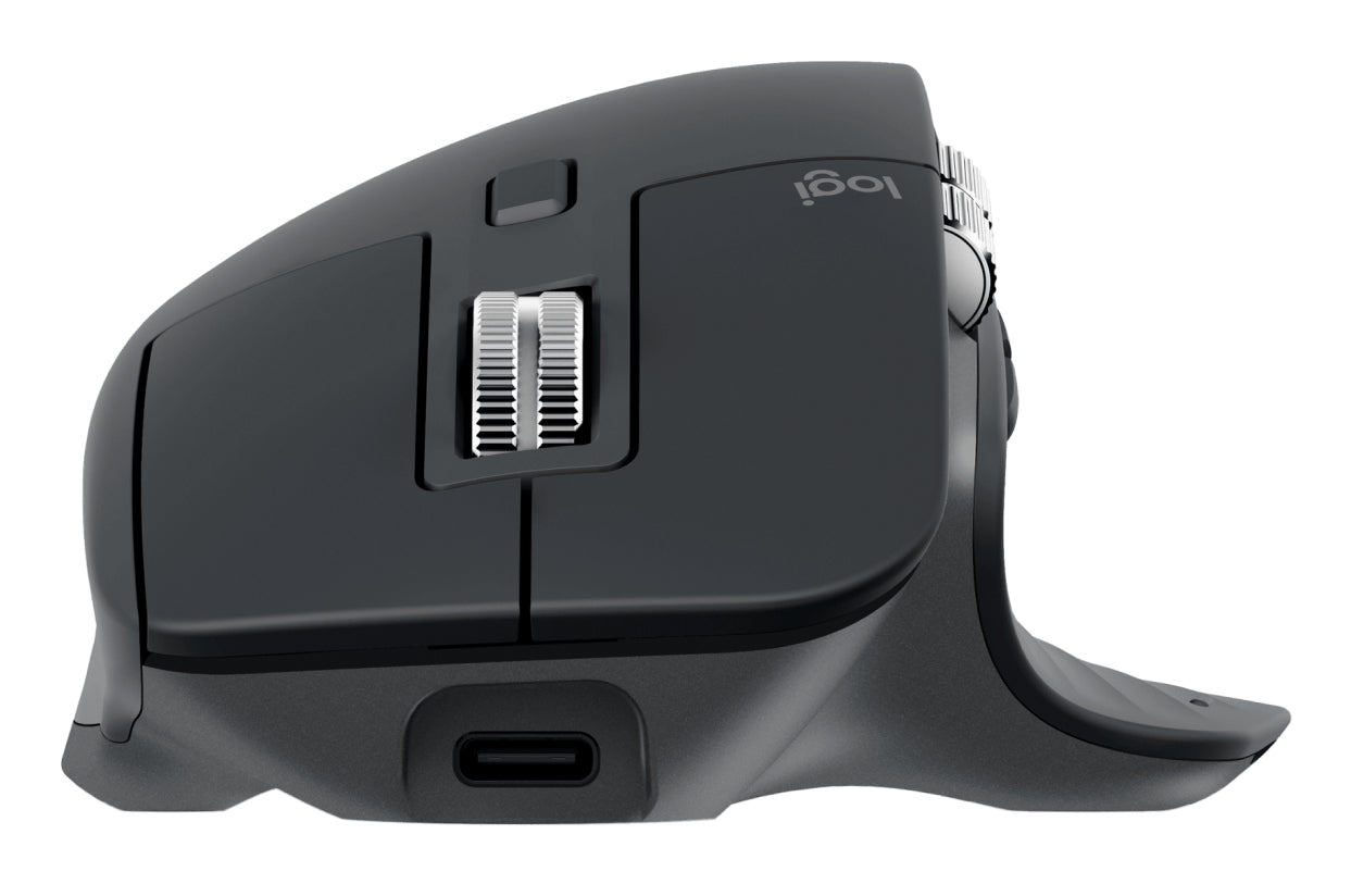 ech MX Master 3S datormöss Kontor högerhand Trådlös RF + Bluetooth laser 8000 DPI Logitech 910-006559 5099206103726 Datormös