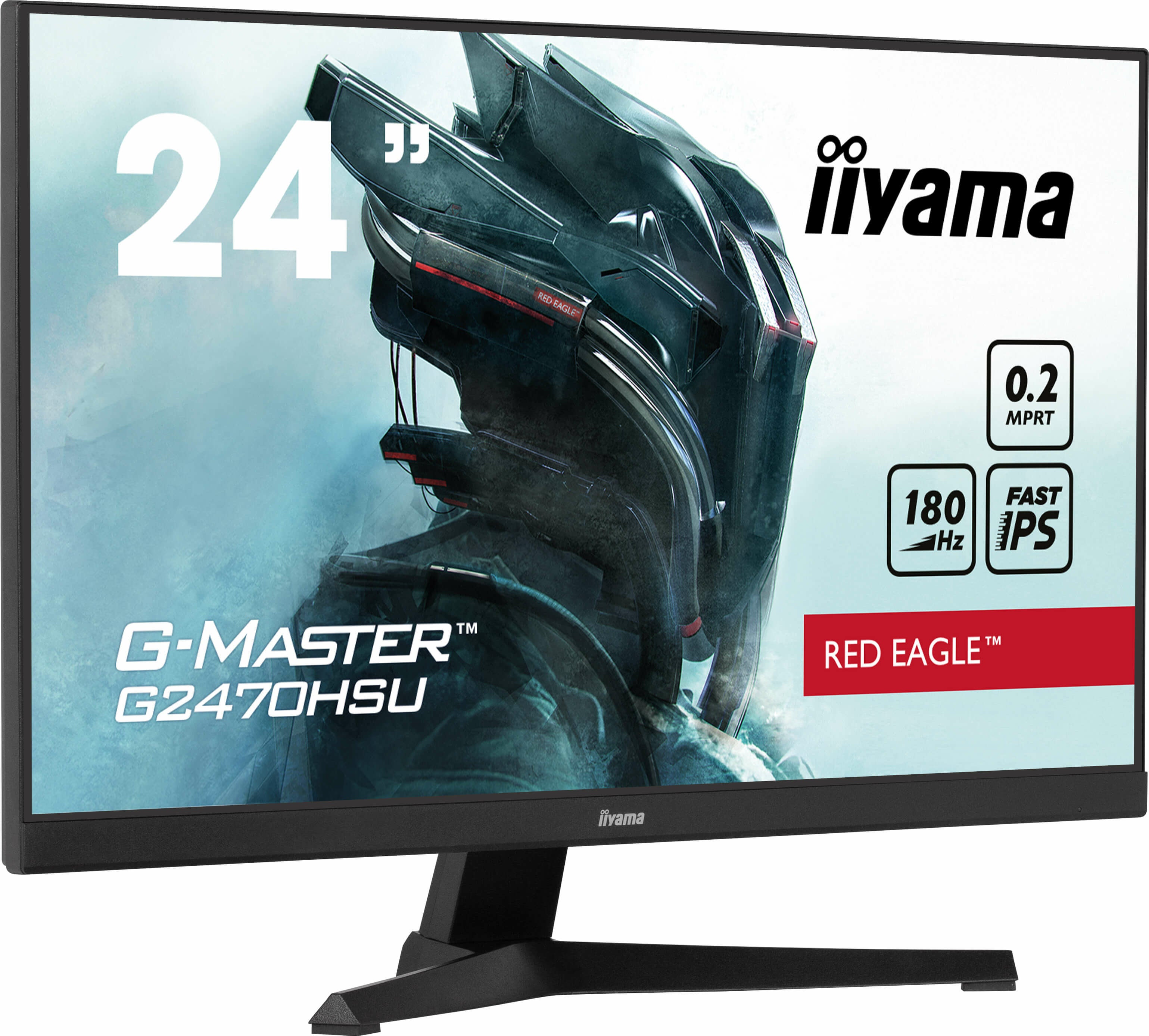 alStuff.se iiyama G-MASTER G2470HSU-B6 platta pc-skärmar 60,5 cm (23.8") 1920 x 1080 pixlar Full HD LCD Svart iiyama G2470