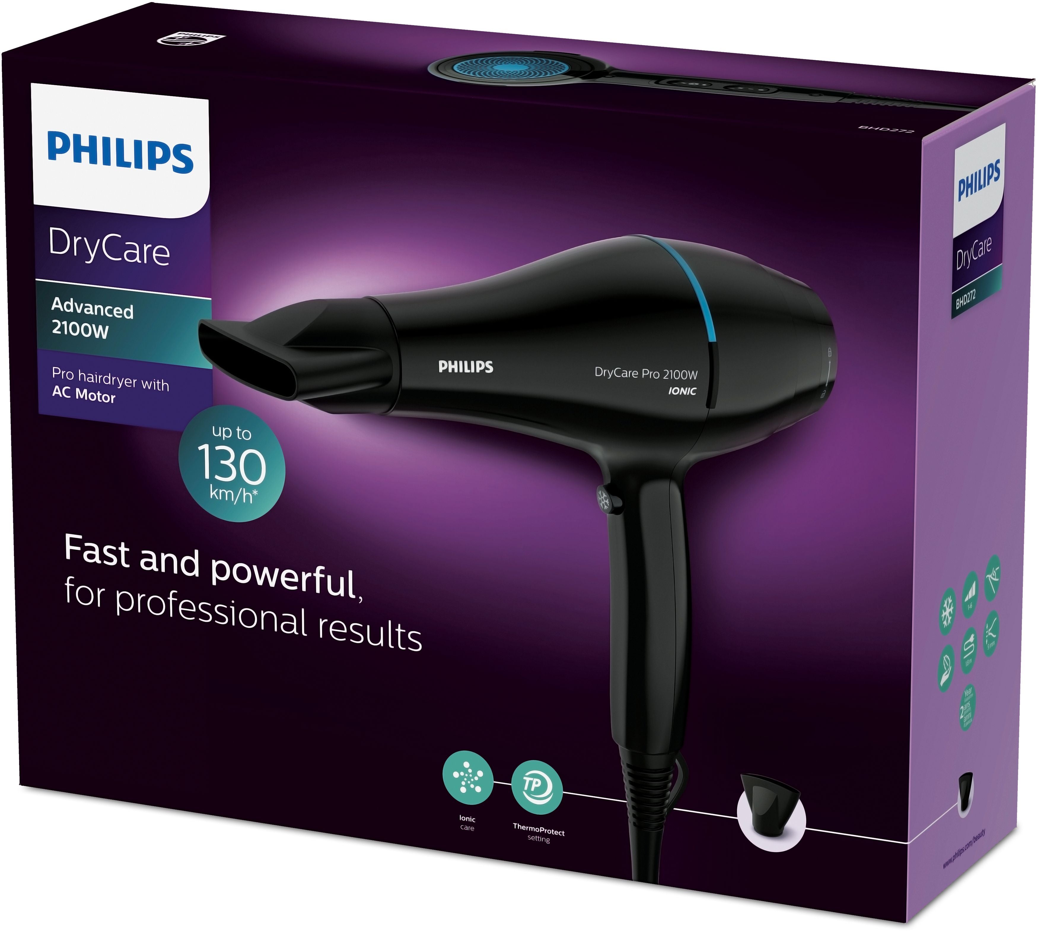  |8710103898108 Hårfönar DryCare  DryCare BHD272/00 Professionell hårtork www.electricalstuff.se ElectricalStuff.se   Philips