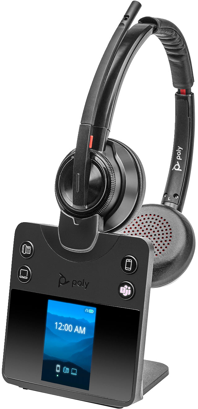  www.electricalstuff.se ElectricalStuff.se   POLY Savi 8420 Office Stereo Microsoft Teams Certified DECT 1880-1900 MHz Headse