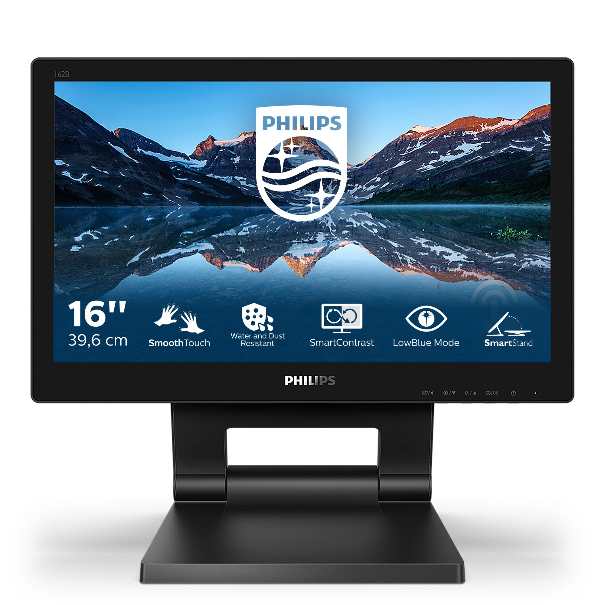  kskärm Svart Philips 162B9T/00 8712581760250 Platta Pc-Skärmar   162B9T/00 www.electricalstuff.se ElectricalStuff.se   Phili