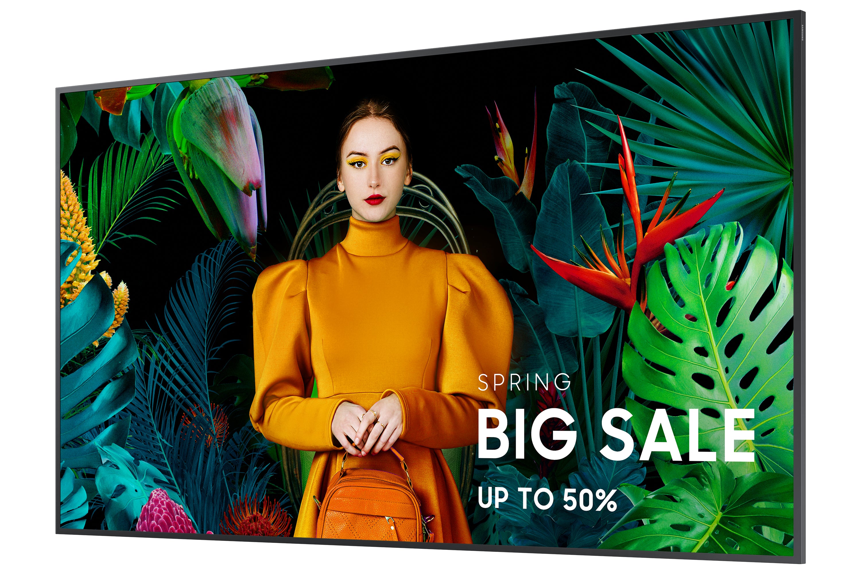  ² 4K Ultra HD Svart Inbyggd processor Tizen 24/7 Samsung LH50QHCEBGCXEN 8806094977974 Skyltställ QHC  QH50C www.electricalst