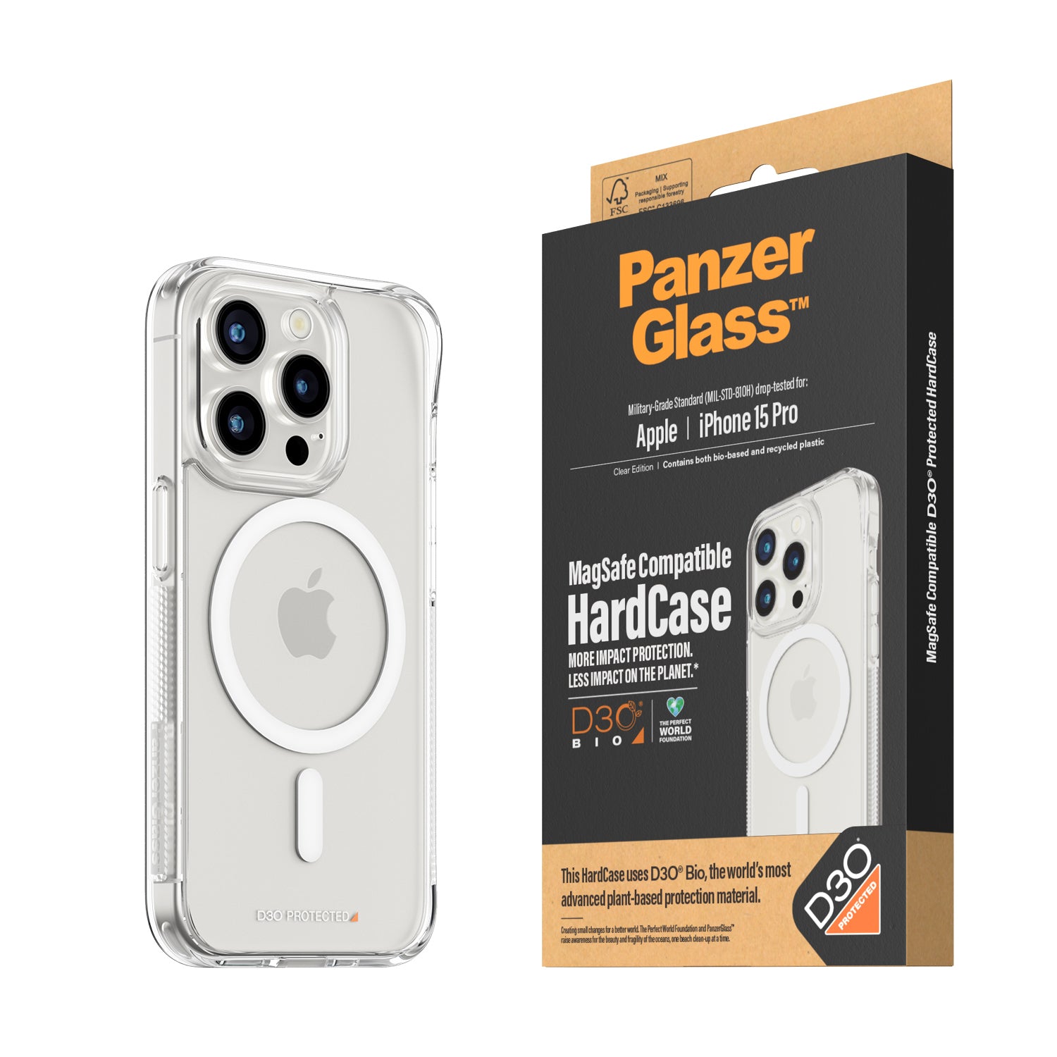  www.electricalstuff.se ElectricalStuff.se   PanzerGlass 1181 mobiltelefonfodral 15,5 cm (6.1") Omslag Transparent PanzerGlas