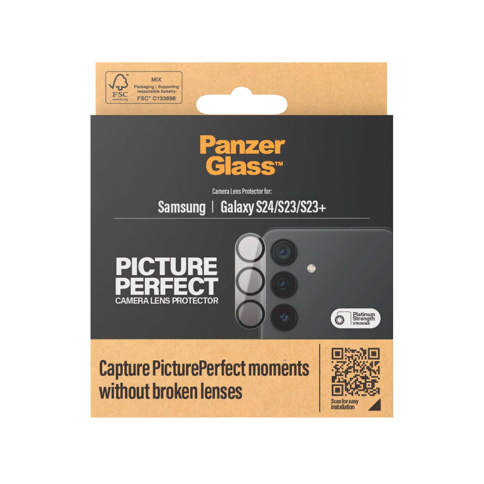  .se   PanzerGlass Camera Protector Genomskinligt skärmskydd Samsung 1 styck PanzerGlass 1204 5711724012044 Skärm- och Baksid