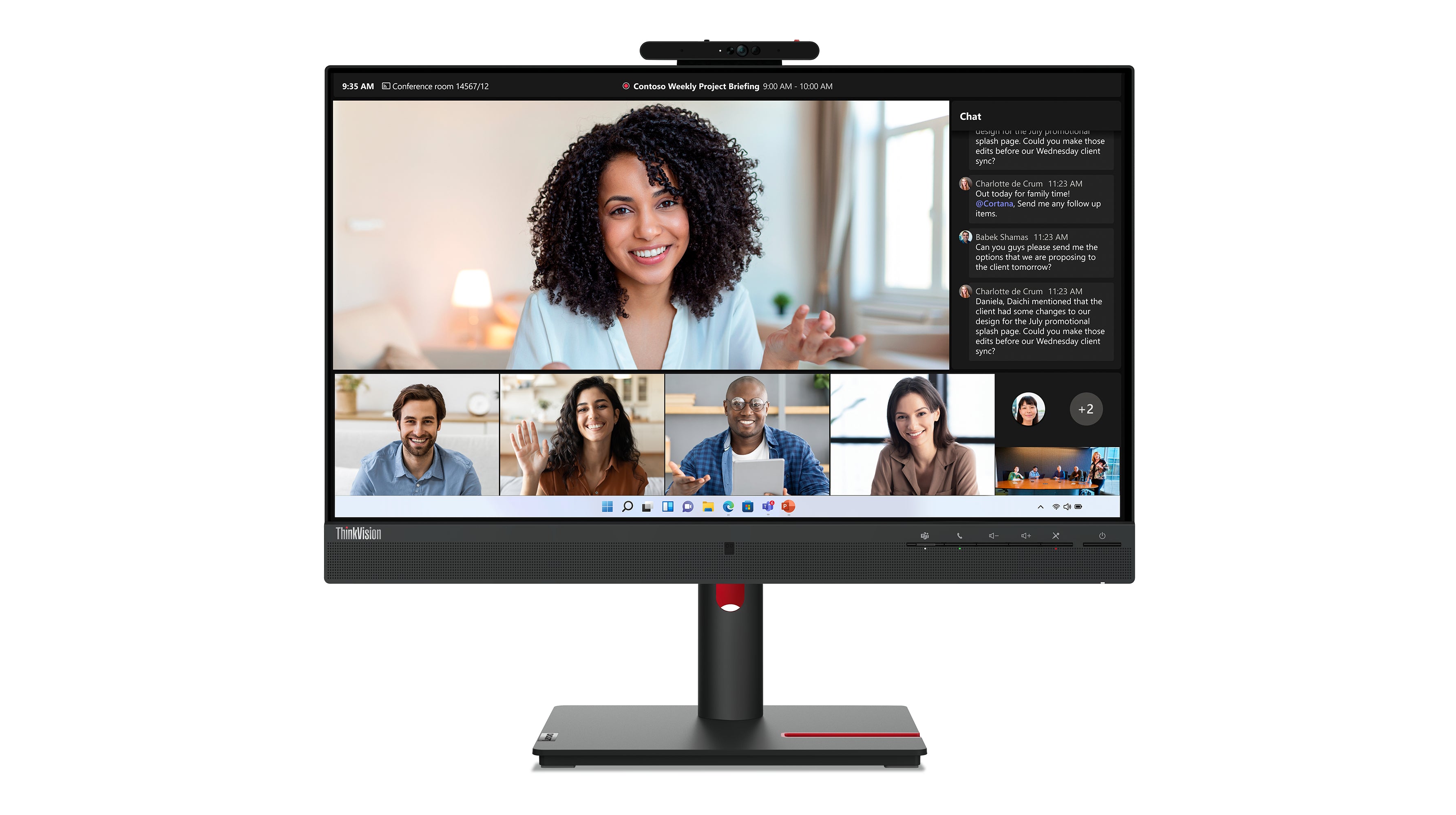  www.electricalstuff.se ElectricalStuff.se   Lenovo ThinkVision T24mv-30 LED display 60,5 cm (23.8") 1920 x 1080 pixlar Full 