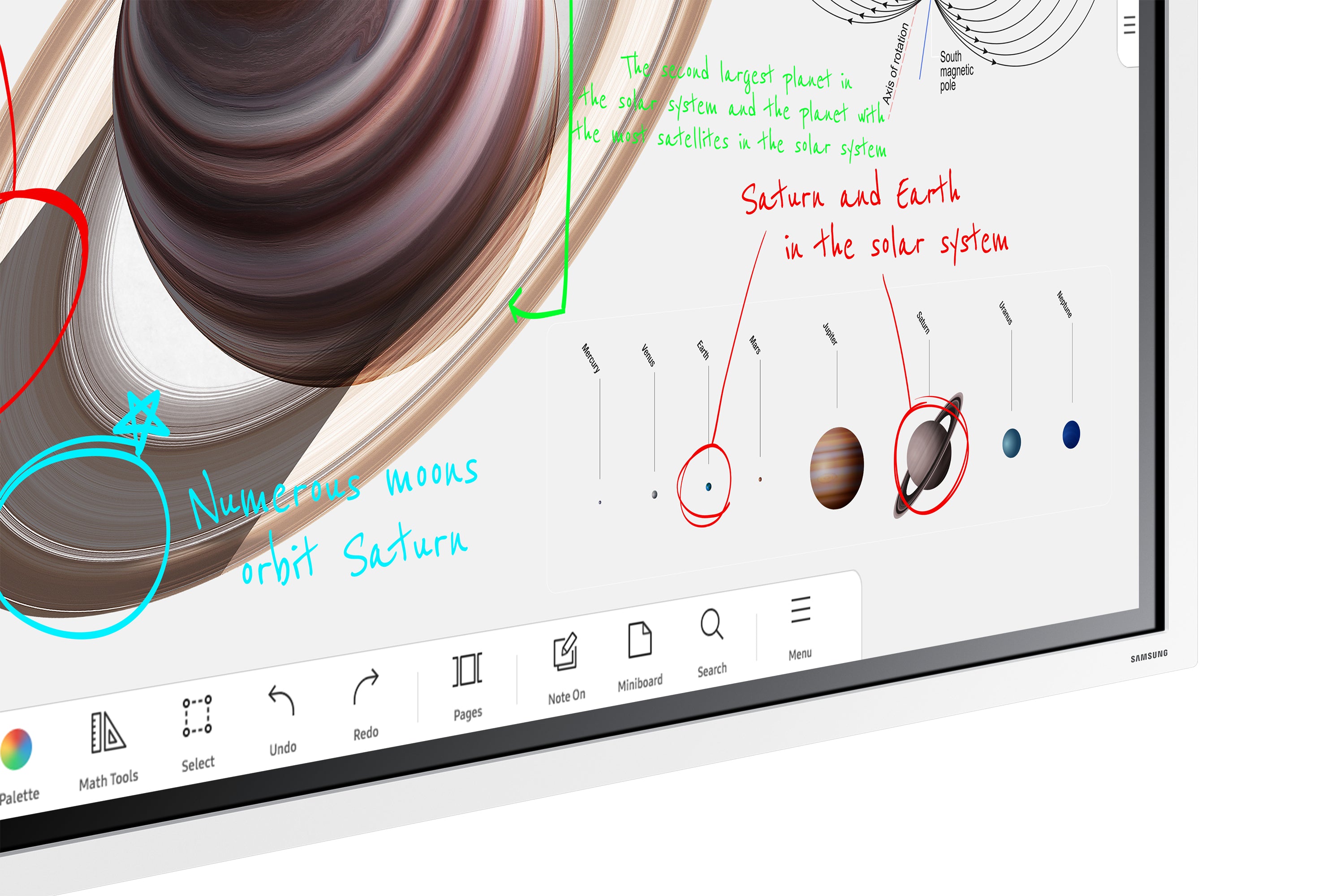  ng WM55B interaktiv whiteboard 139,7 cm (55") 3840 x 2160 pixlar Pekskärm Grå, Vit Samsung LH55WMBWBGCXEN 8806094453386|8806