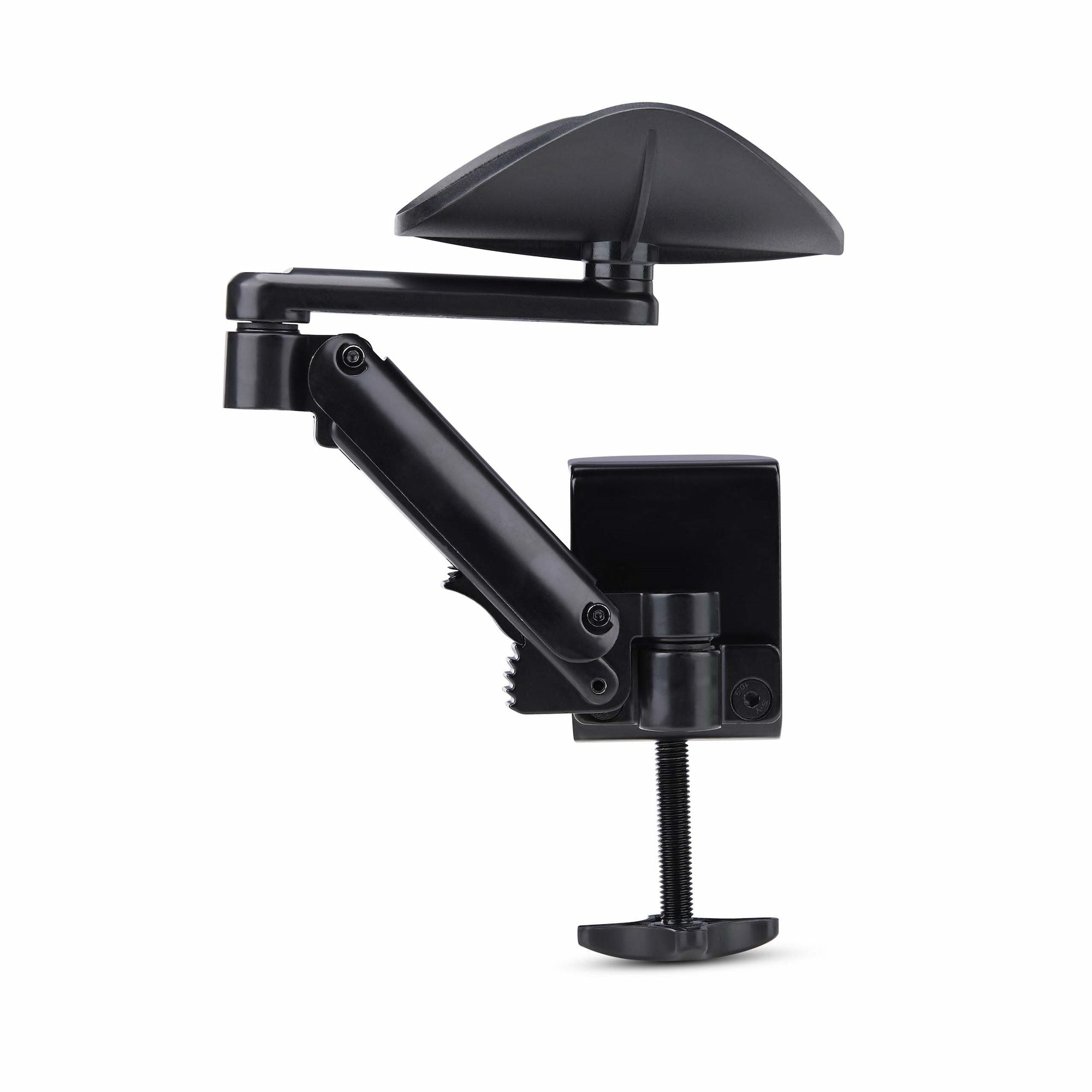  rmöblerdelar   Justerbart armstöd för kontorsbord, ergonomiskt stöd för arm/armbåge, 360 graders rotation, fastspänning/inge