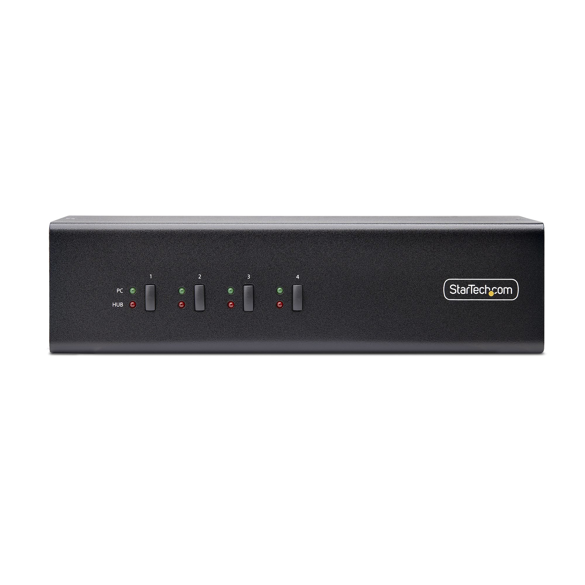  dd på nivå 3.5 StarTech.com P4DD46A2-KVM-SWITCH 0065030899697|065030899697 KVM-Switchar   DisplayPort KVM-switch med fyra po