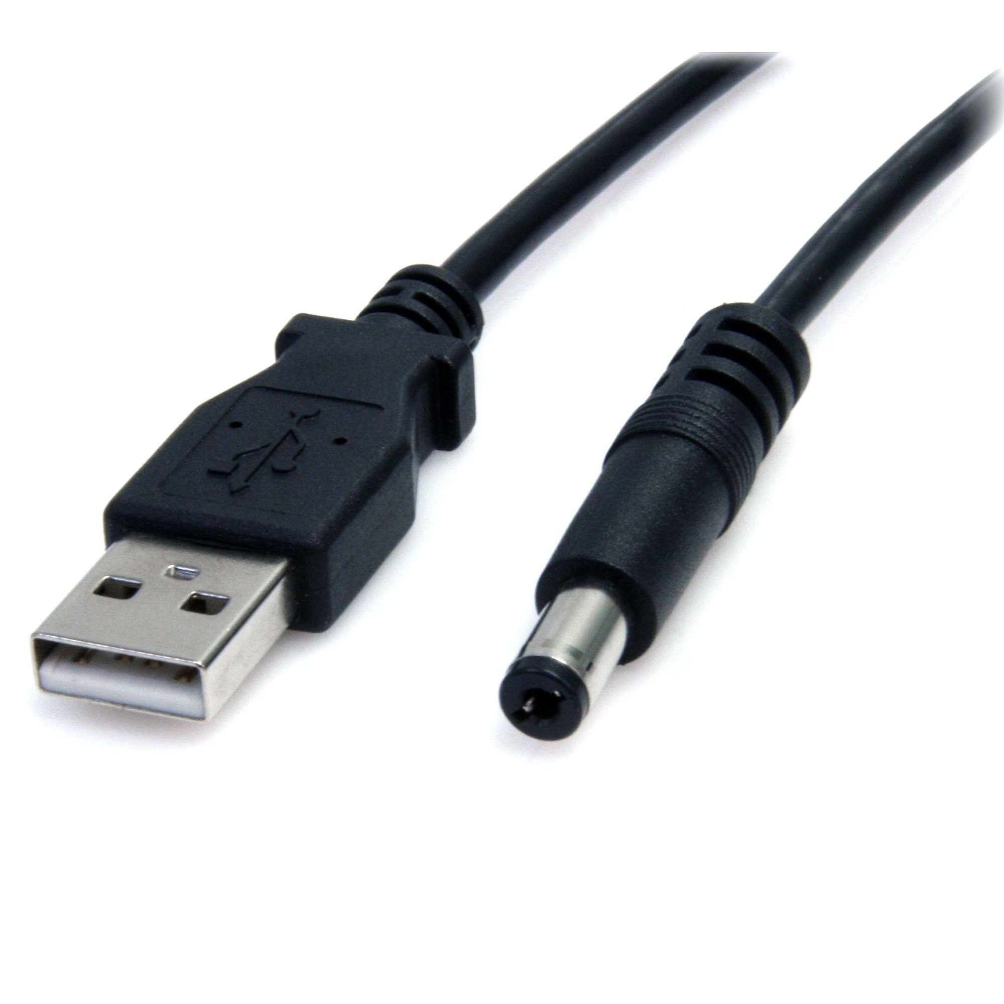  www.electricalstuff.se ElectricalStuff.se   StarTech.com USB till 5,5 mm strömkabel - Type M-kontakt - 2 m StarTech.com USB2