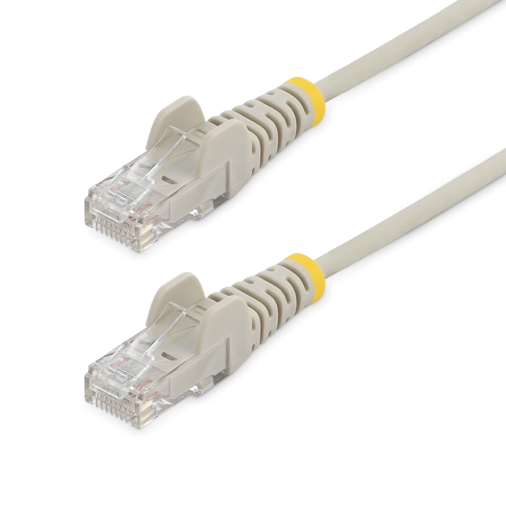  www.electricalstuff.se ElectricalStuff.se   StarTech.com 0,5 m CAT6-kabel - Tunn - Ej hakfria RJ45-kontakter - Grå StarTech.