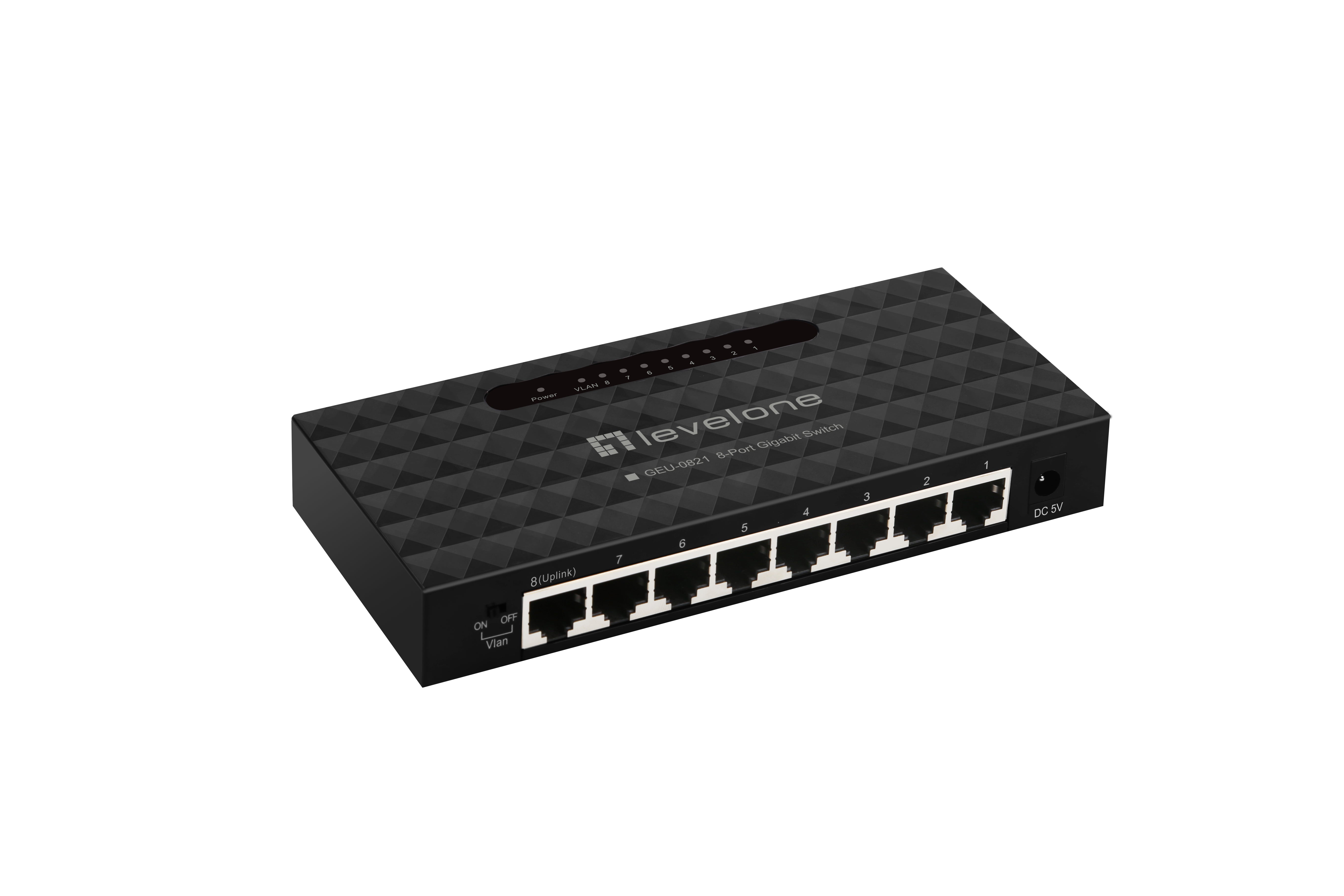  www.electricalstuff.se ElectricalStuff.se   LevelOne GEU-0821 nätverksswitchar hanterad Gigabit Ethernet (10/100/1000) Level