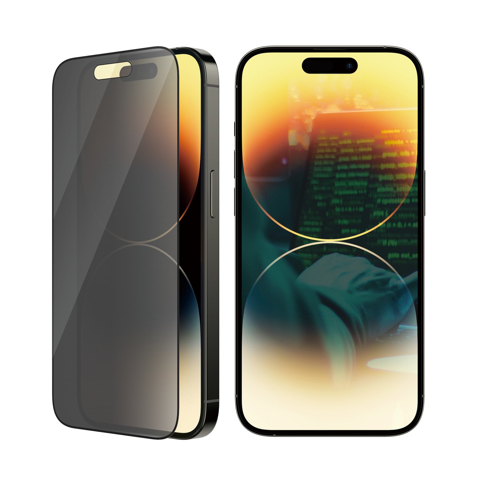  ss Ultra-Wide Fit Privacy Appl Genomskinligt skärmskydd Apple 1 styck PanzerGlass P2772 5711724127724 Skärm- och Baksidessky