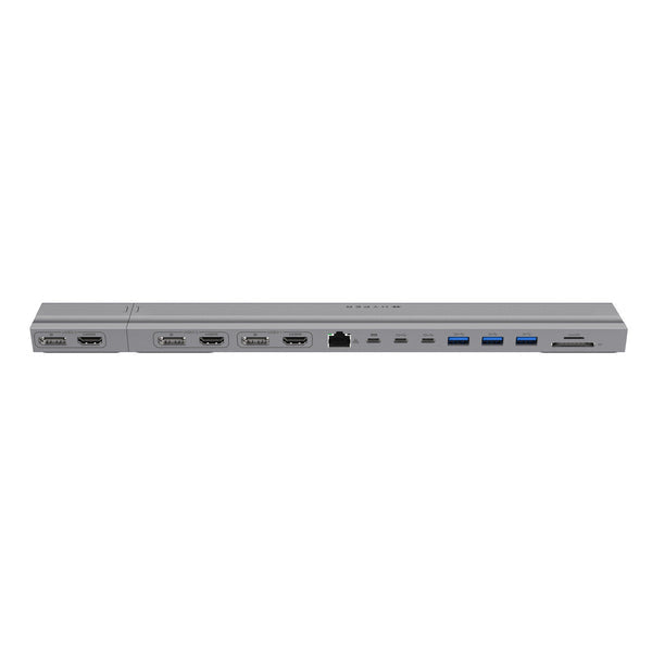  www.electricalstuff.se ElectricalStuff.se   Targus HyperDrive 4K 2 x USB 3.2 Gen 2 (3.1 Gen 2) Type-C Silver Targus HD156-GL