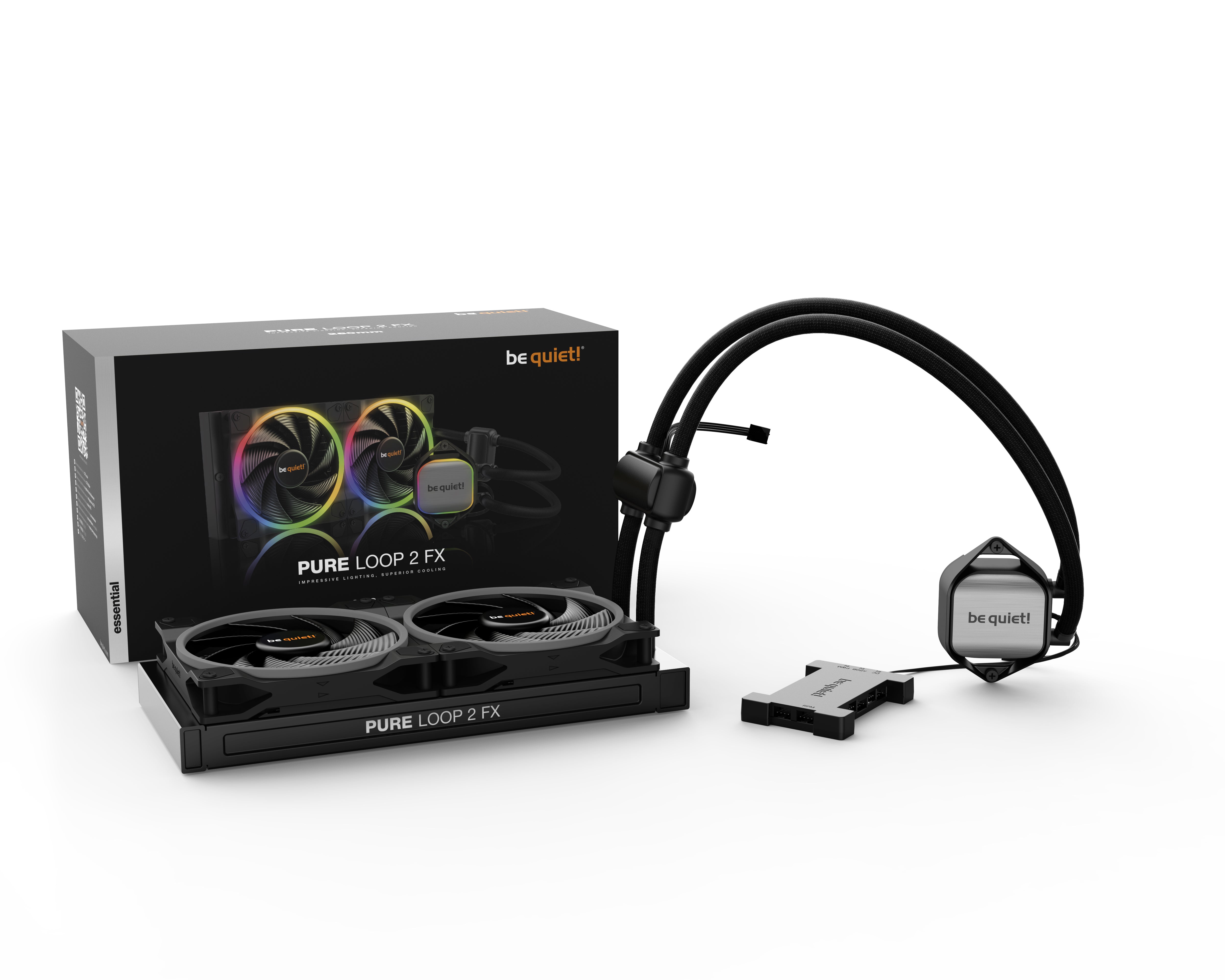  m för Datorer   Pure Loop 2 FX 280mm www.electricalstuff.se ElectricalStuff.se   be quiet! Pure Loop 2 FX 280mm Processor Al
