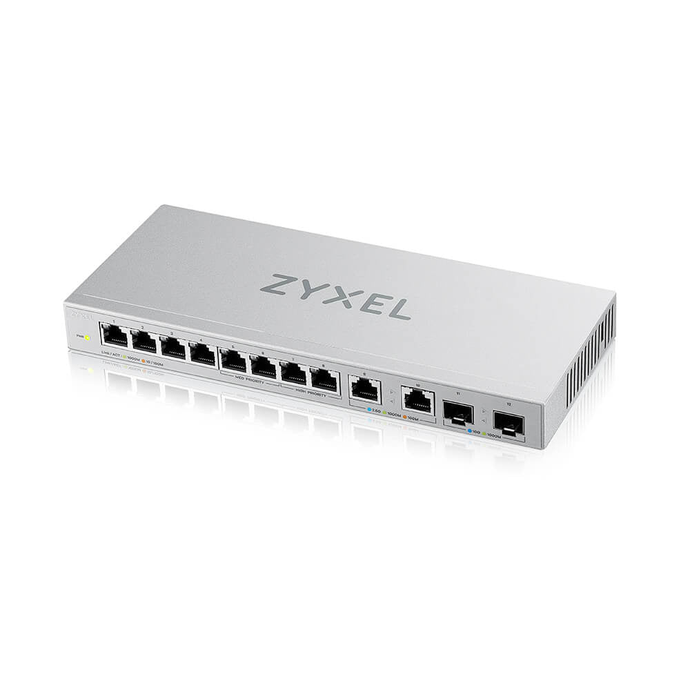  www.electricalstuff.se ElectricalStuff.se   Zyxel XGS1010-12-ZZ0102F nätverksswitchar Ohanterad Gigabit Ethernet (10/100/100
