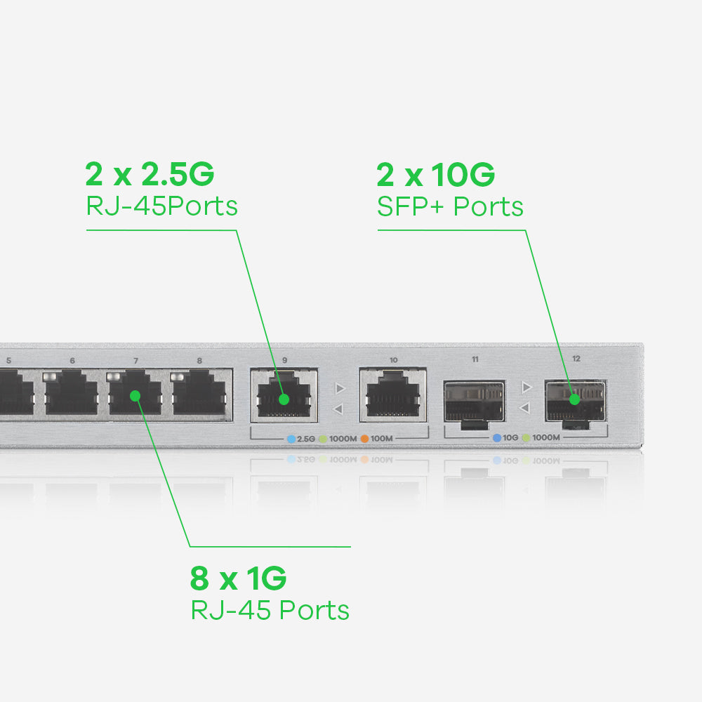  se   Zyxel XGS1210-12-ZZ0102F nätverksswitchar hanterad Gigabit Ethernet (10/100/1000) Grå Zyxel XGS1210-12-ZZ0102F 47189376