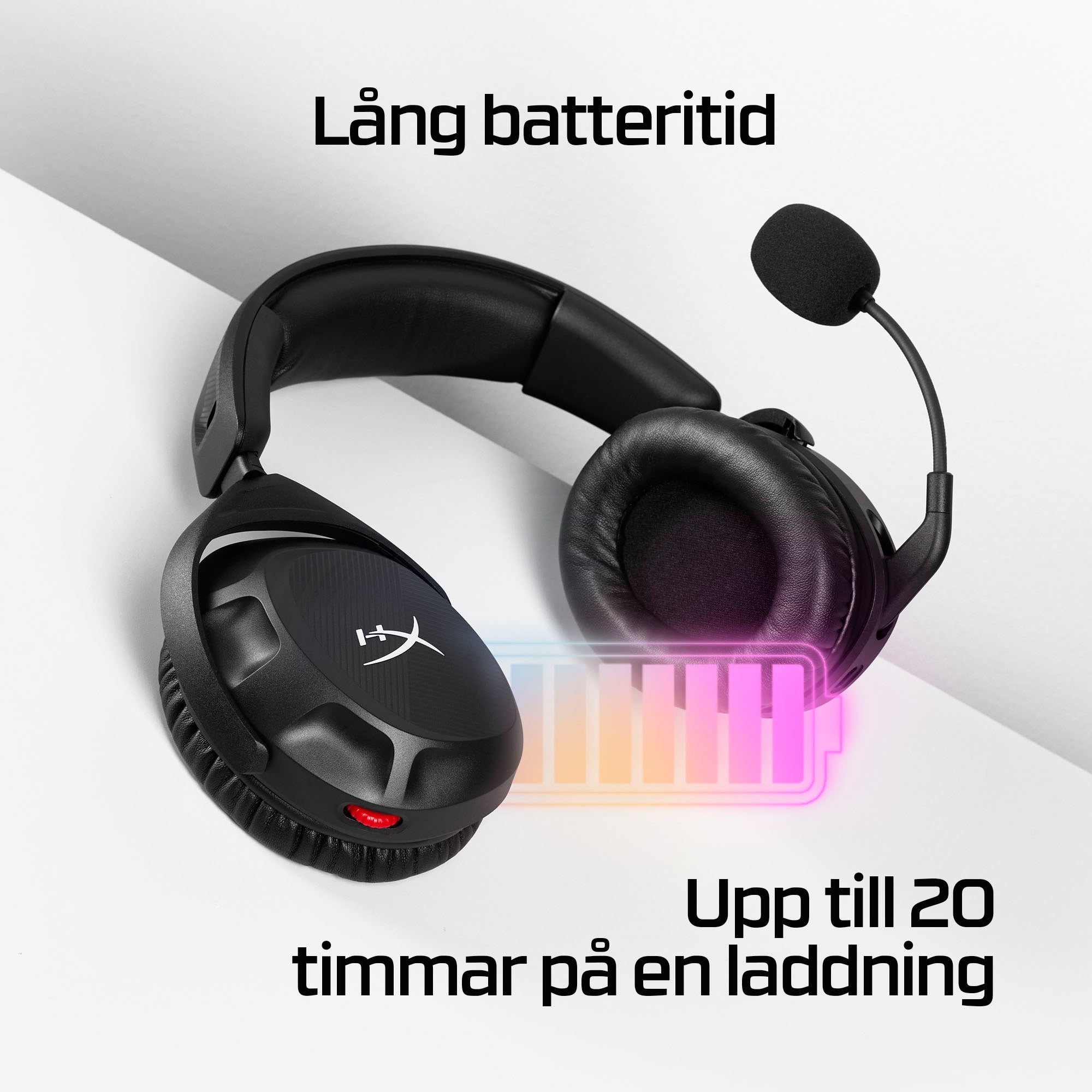  HyperX Cloud Stinger 2 trådlösa – Gaming-headset www.electricalstuff.se ElectricalStuff.se   HyperX Cloud Stinger 2 trådlösa