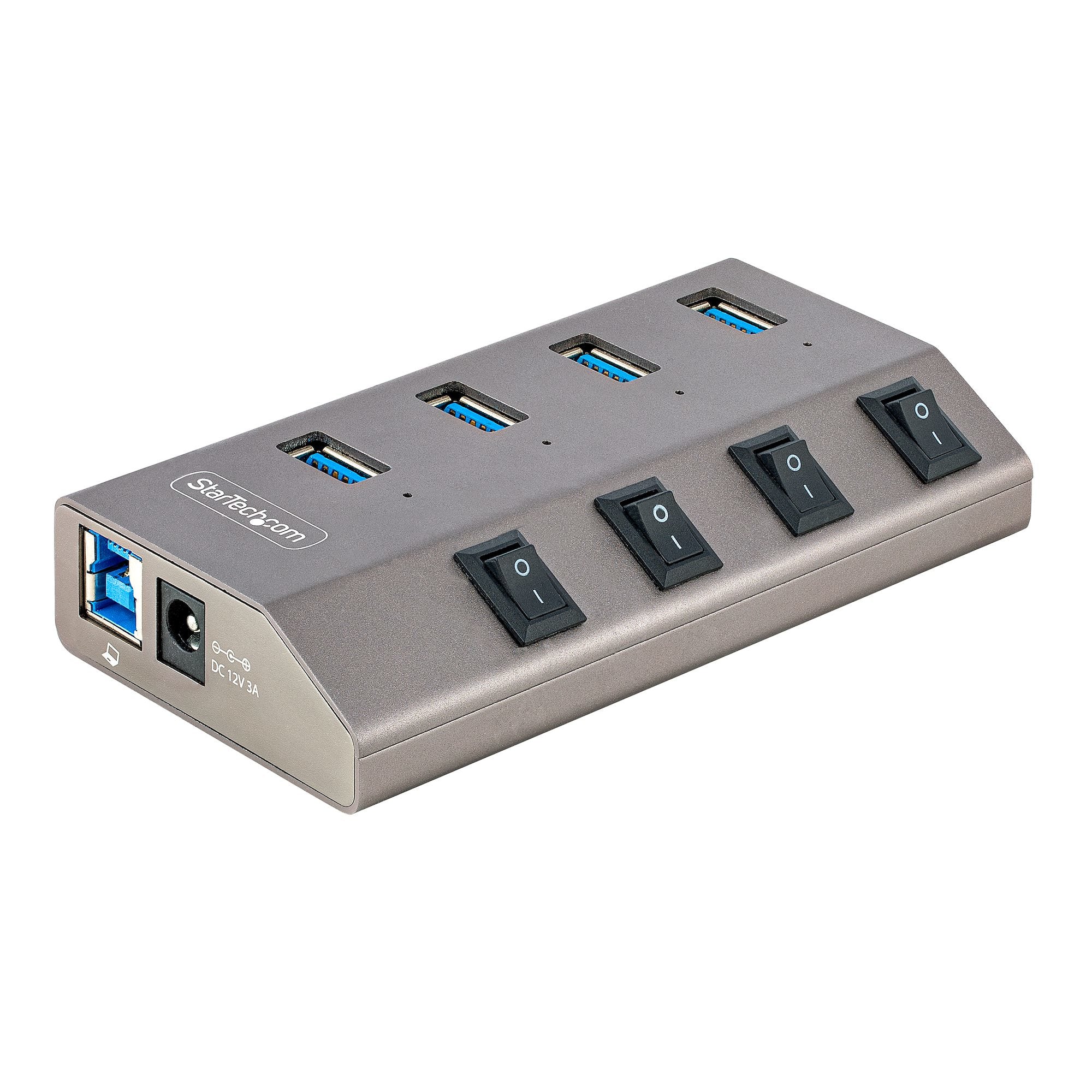  www.electricalstuff.se ElectricalStuff.se   StarTech.com USB-C-hubb med fyra portar och egen strömförsörjning med individuel
