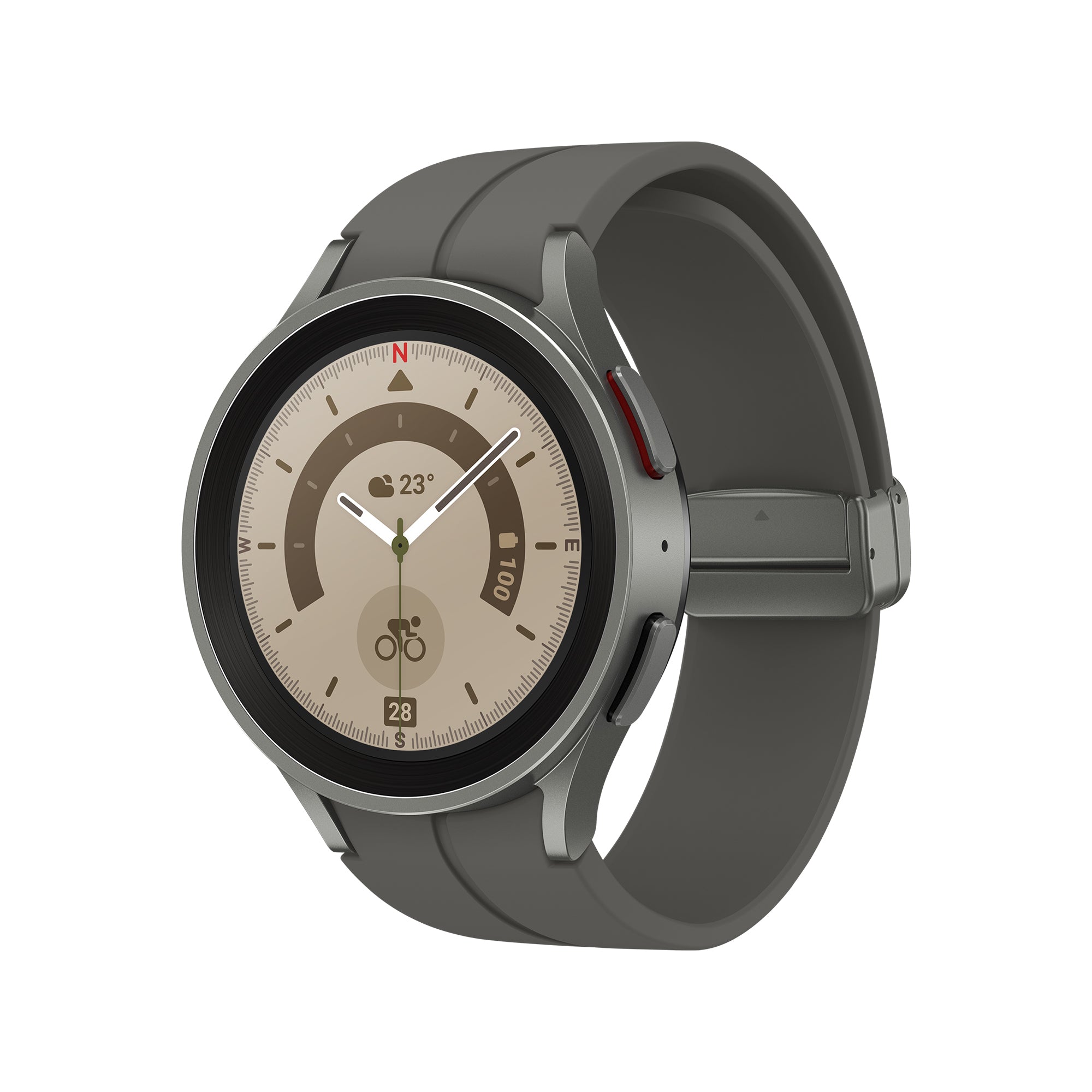  kskärm Titan Wi-Fi GPS Samsung SM-R920NZTAEUB 8806094495621 Smartklockor och Träningsklockor Galaxy Watch5 Pro  Galaxy Watch