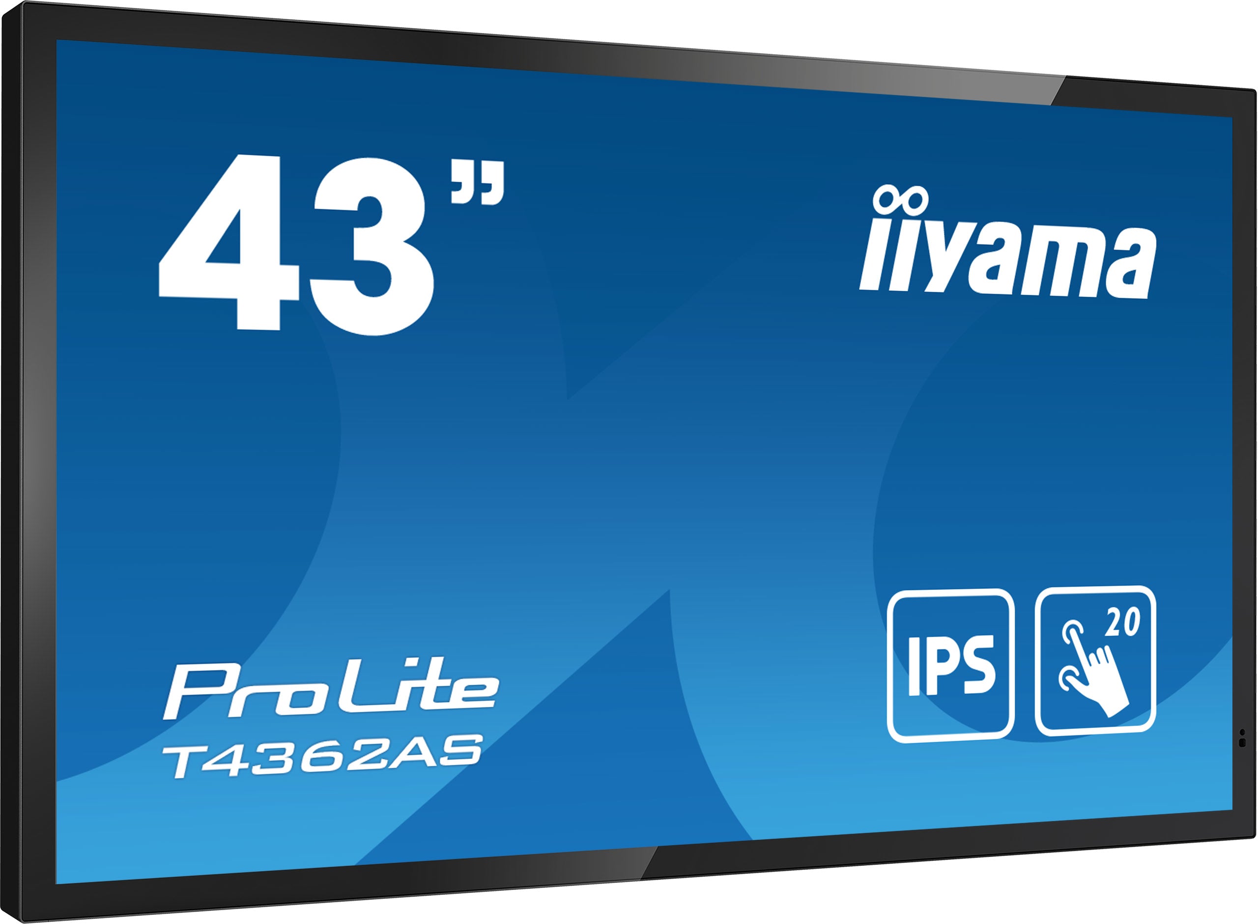   4K Ultra HD Svart Pekskärm Inbyggd processor Android 8.0 24/7 iiyama T4362AS-B1 4948570120468 Skyltställ   T4362AS-B1 www.e