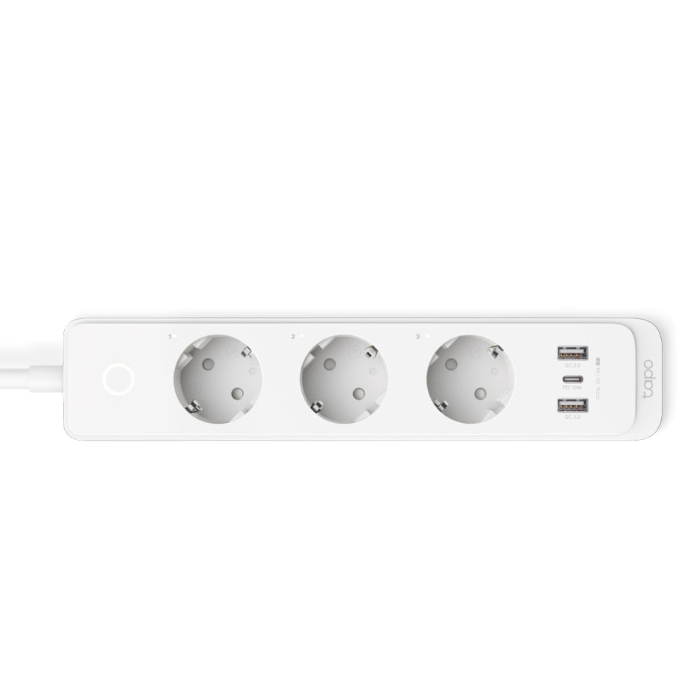  www.electricalstuff.se ElectricalStuff.se   TP-Link Tapo P300 3 AC-utgångar Type F (CEE 7/4) 1,5 m 3 2300 W Vit TP-Link TAPO
