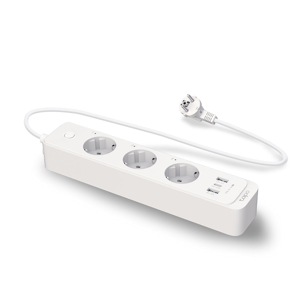  O P300 4897098683958 Smarta grenuttag Tapo  P300 www.electricalstuff.se ElectricalStuff.se   TP-Link Tapo P300 3 AC-utgångar