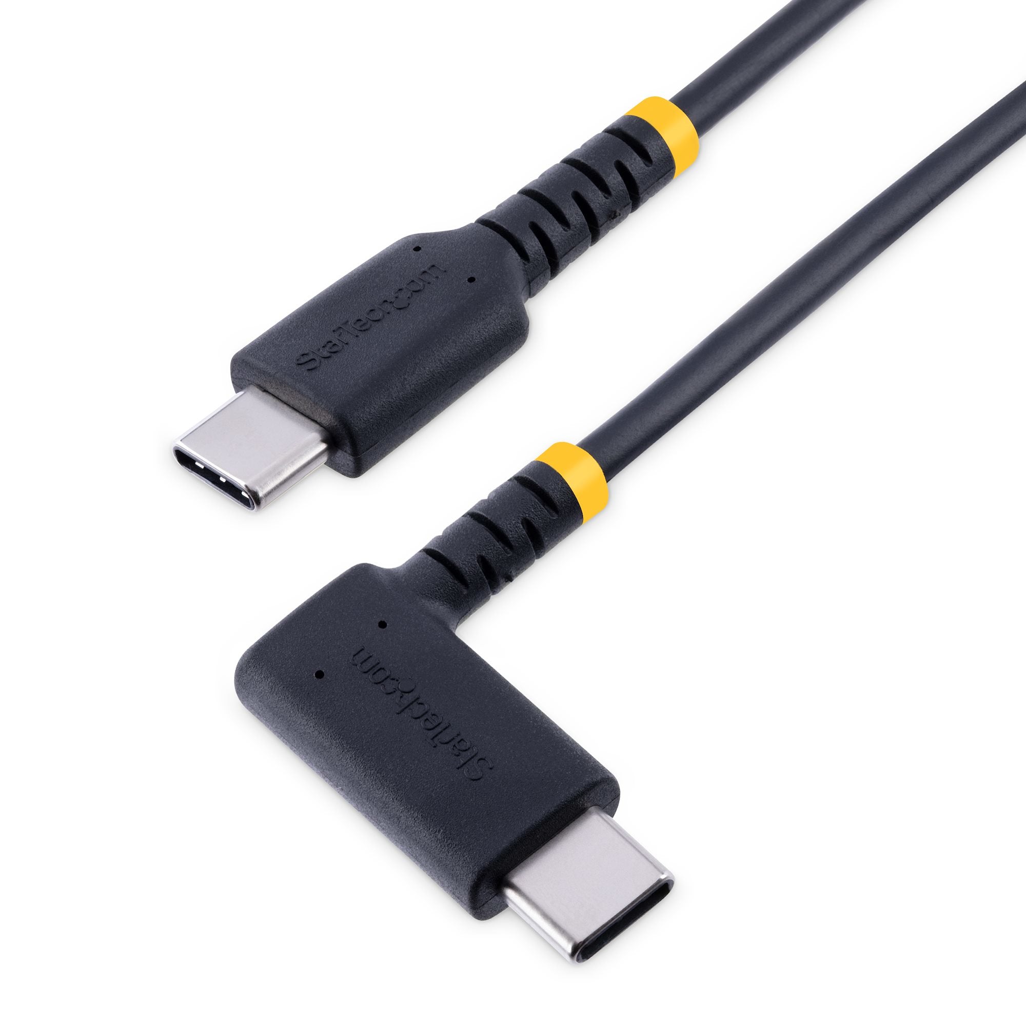  www.electricalstuff.se ElectricalStuff.se   StarTech.com 2 m rätvinklig USB C-laddningskabel - 60 W PD 3 A - Kraftig USB-C-k