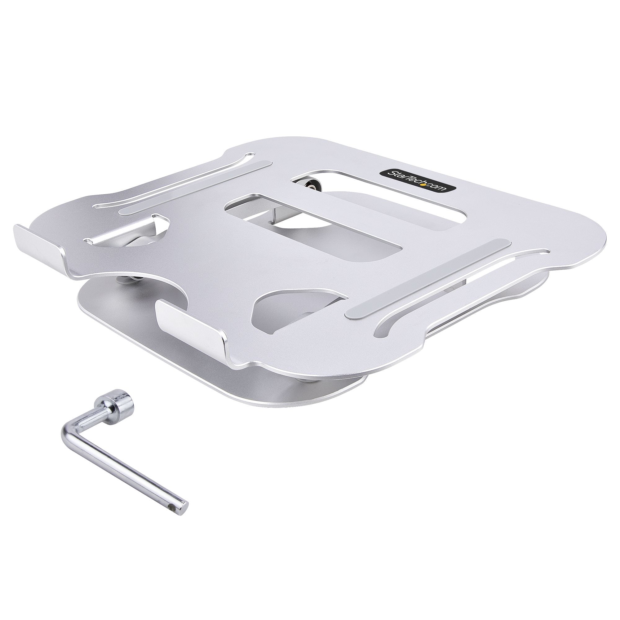  ivbord, ergonomiskt och höjdjusterbart stativ för bärbar dator, aluminium, bärbar, stöder upp till 10 kg, vikbar hållare til