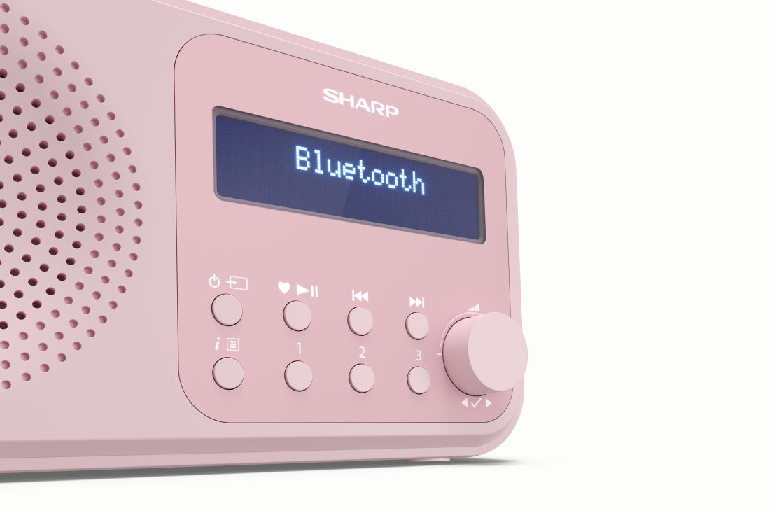  harp DR-P420 Bärbar Digital Rosa Sharp DR-P420(PK) 4974019204529|44974019204527 Radioapparater   DR-P420 www.electricalstuff