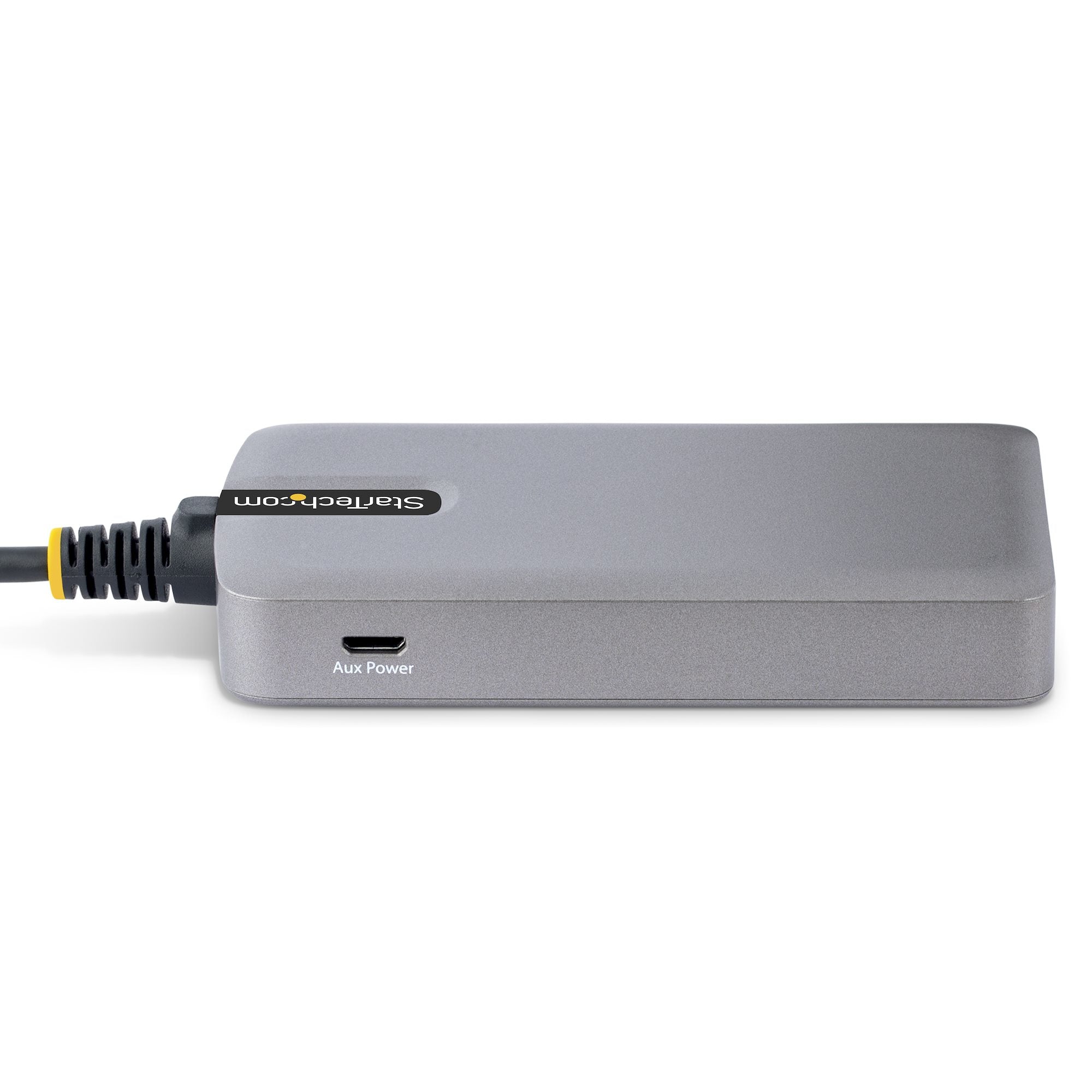   3x USB-A-portar - Gigabit Ethernet (RJ-45) - USB 3.0 5 Gbps - Bussdriven - 30 cm lång kabel - Bärbar USB-hubbadapter för bä
