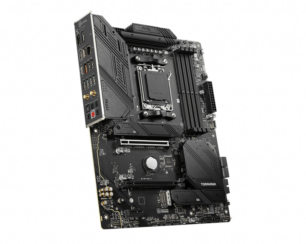  AG B650 Tomahawk WIFI AMD B650 AM5-sockel ATX MSI MAG B650 TOMAHAWK WIFI 4711377010153|0824142301036|824142301036 Moderkort 
