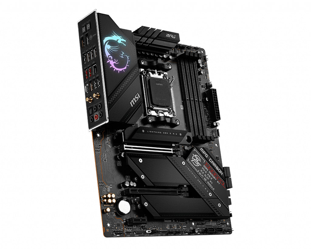  erkort AMD B650 AM5-sockel ATX MSI MPG B650 CARBON WIFI 4711377010184 Moderkort   MPG B650 CARBON WIFI www.electricalstuff.s