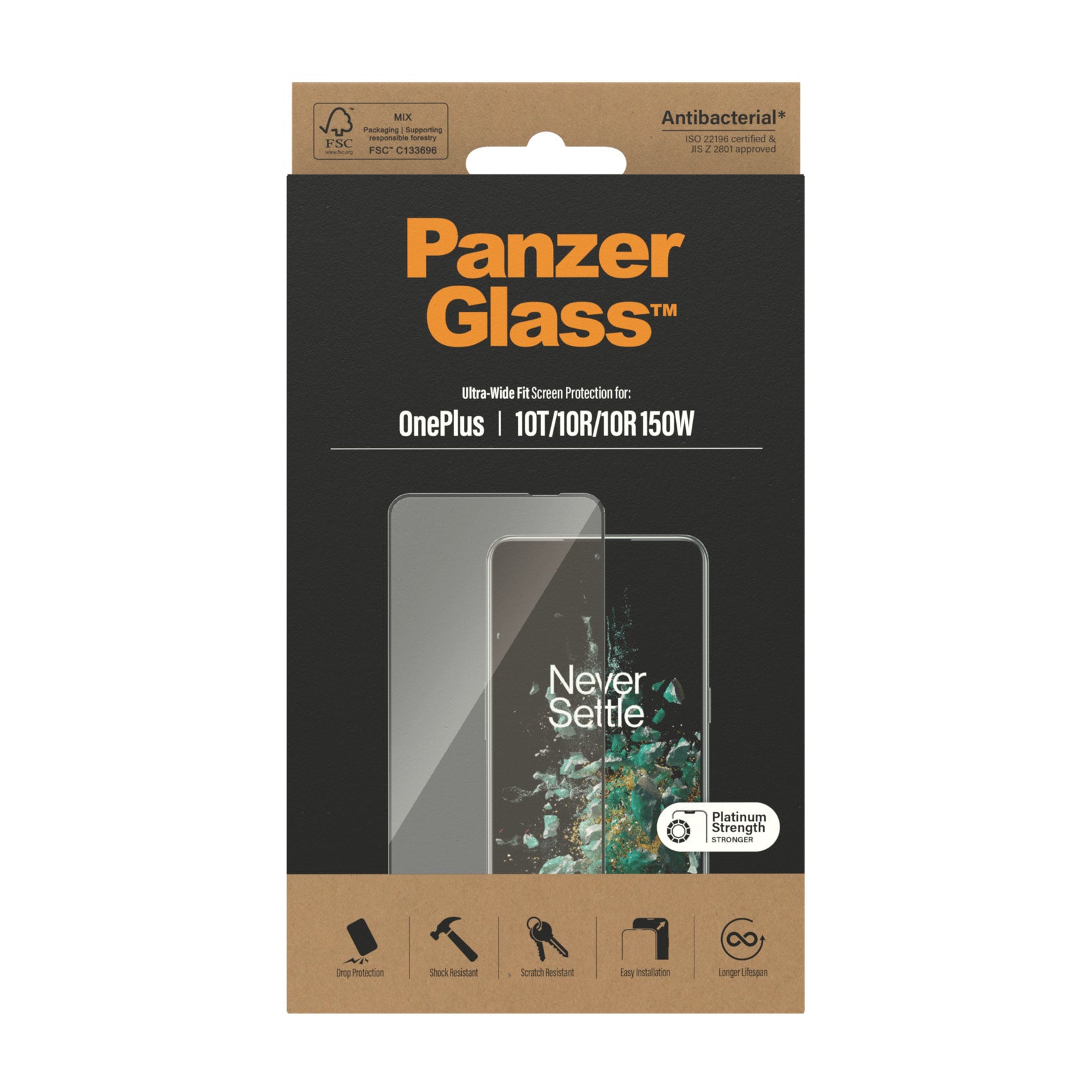  .se ElectricalStuff.se   PanzerGlass 7027 skärm- och baksidesskydd till mobiltelefon Genomskinligt skärmskydd OnePlus 1 styc