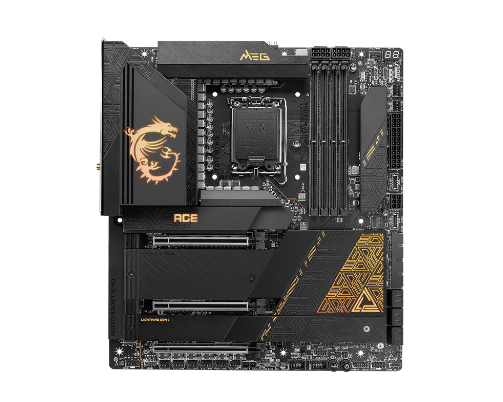  377025546 Moderkort   MEG Z790 ACE www.electricalstuff.se ElectricalStuff.se   MSI MEG Z790 ACE moderkort Intel Z790 LGA 170