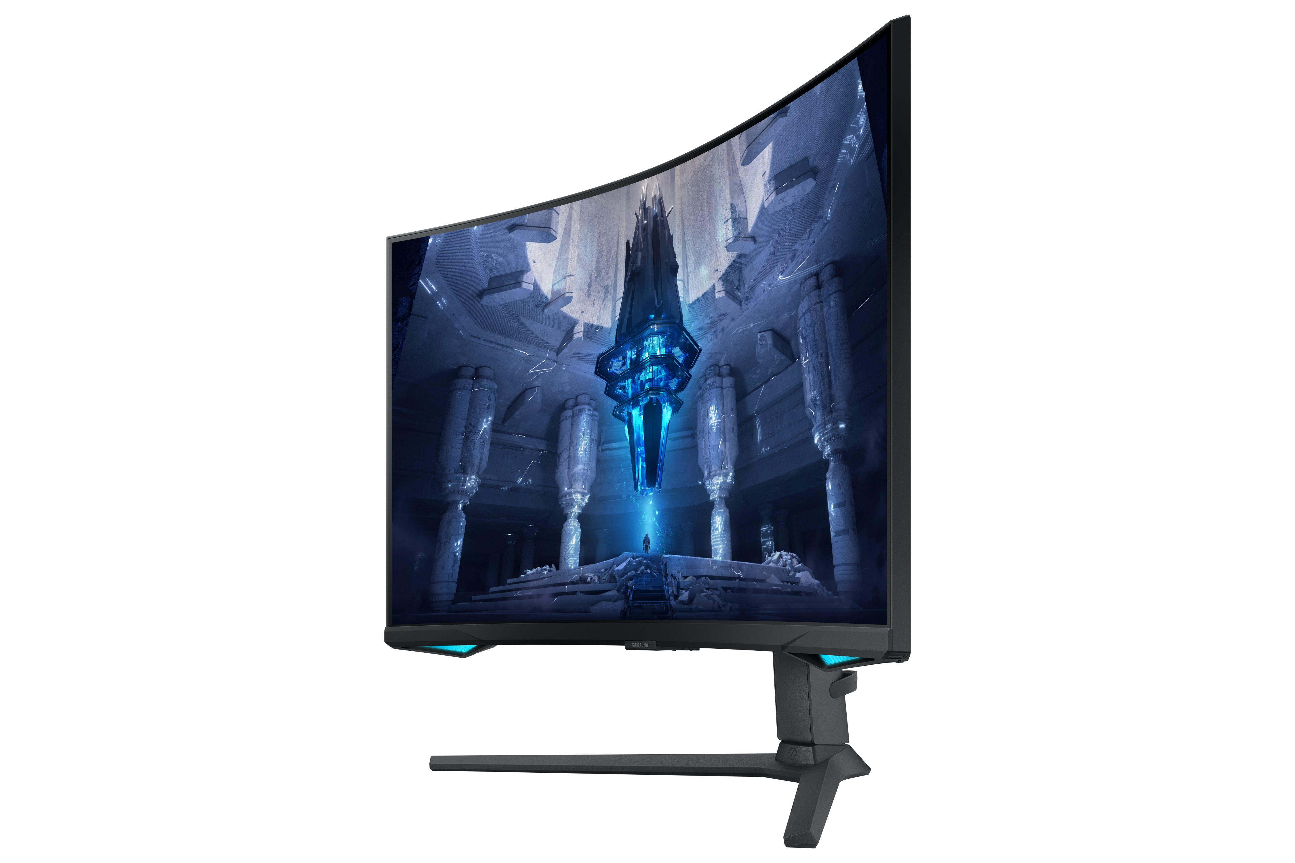   cm (32") 3840 x 2160 pixlar 4K Ultra HD LED Svart Samsung LS32BG750NPXEN 8806094796568|8592978536145 Platta Pc-Skärmar Odys