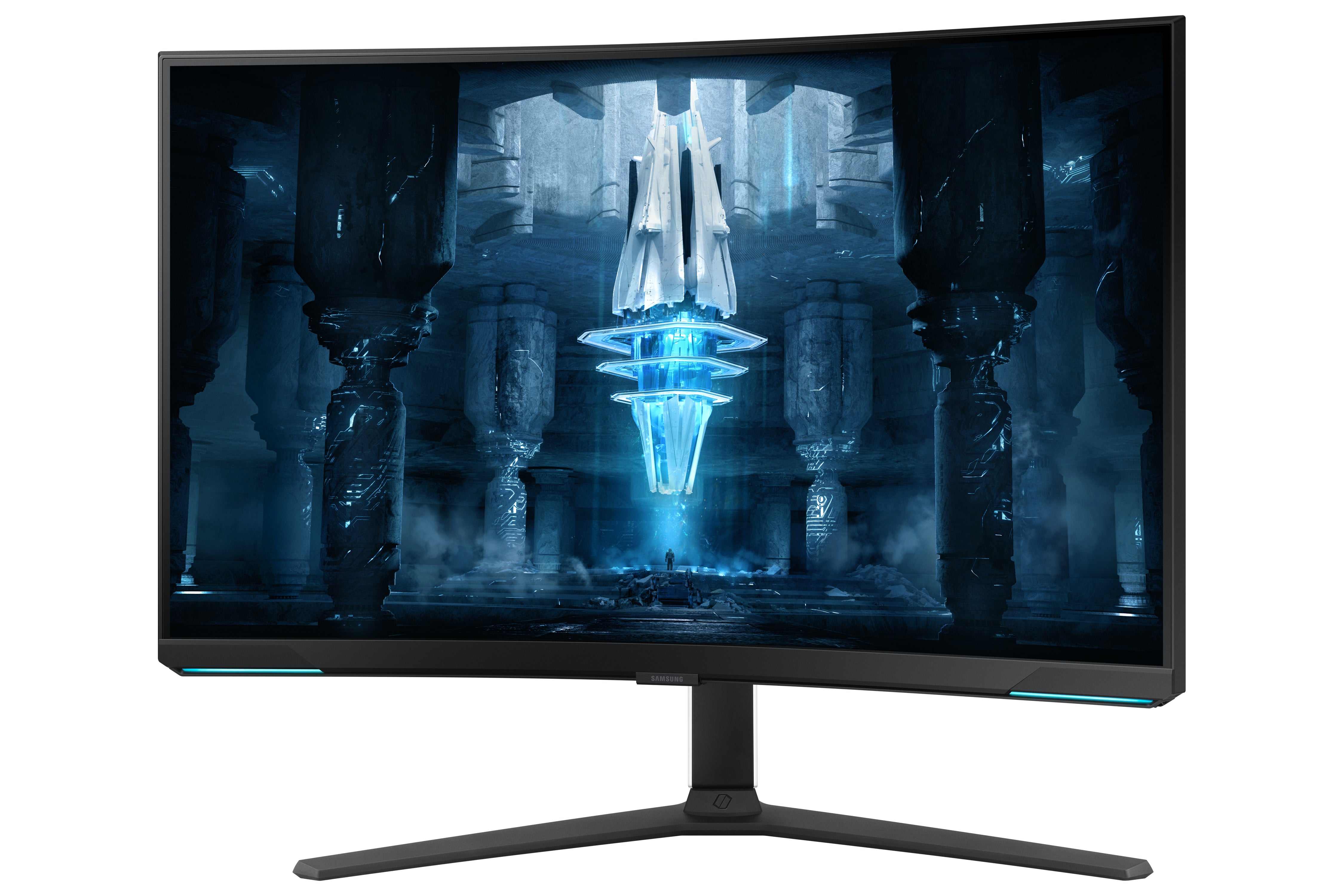  ricalStuff.se   Samsung G85NB platta pc-skärmar 81,3 cm (32") 3840 x 2160 pixlar 4K Ultra HD LED Vit Samsung LS32BG850NPXEN 