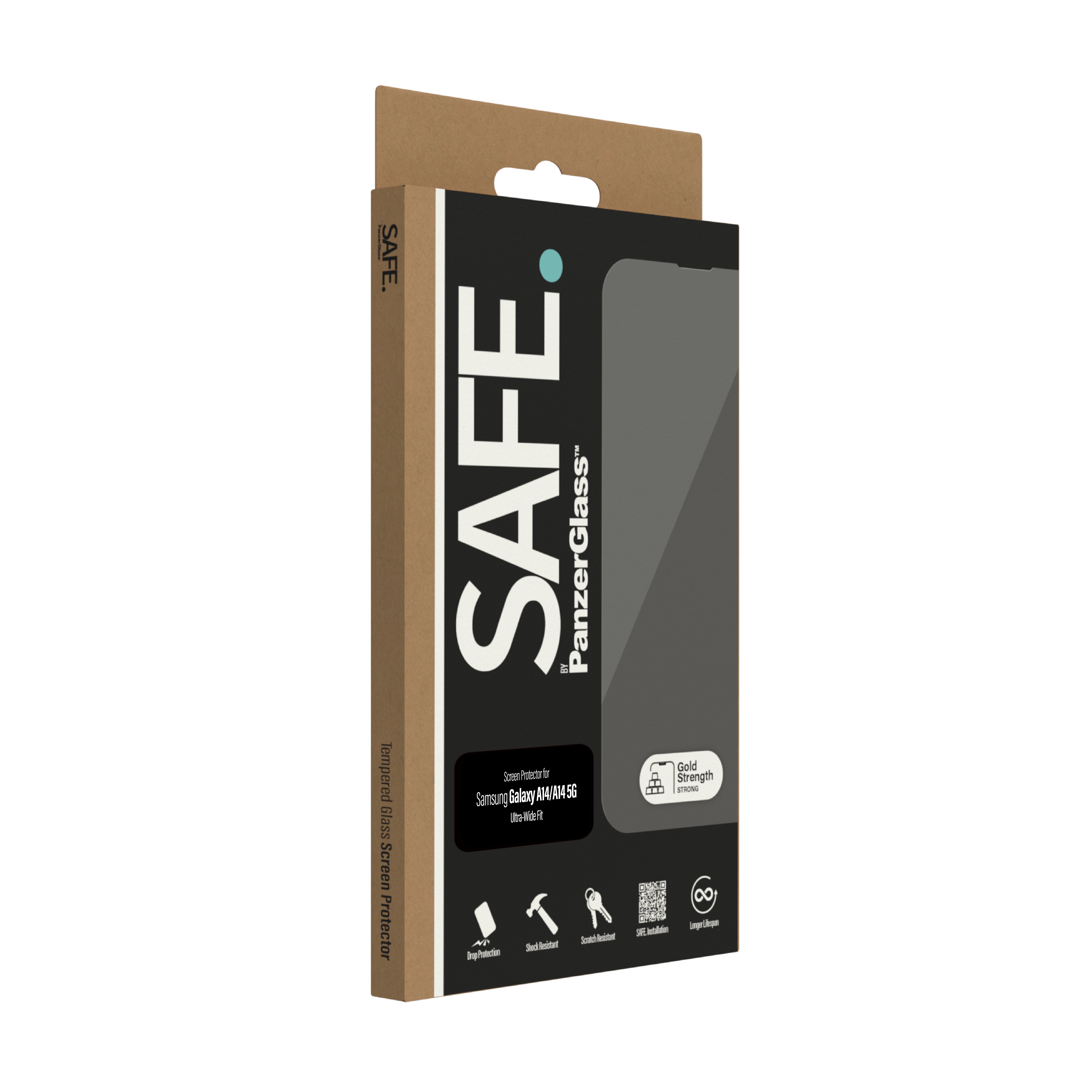  lass Samsung SAFE by Galaxy A Genomskinligt skärmskydd 1 styck PanzerGlass SAFE95323 5711724953231 Skärm- och Baksidesskydd 