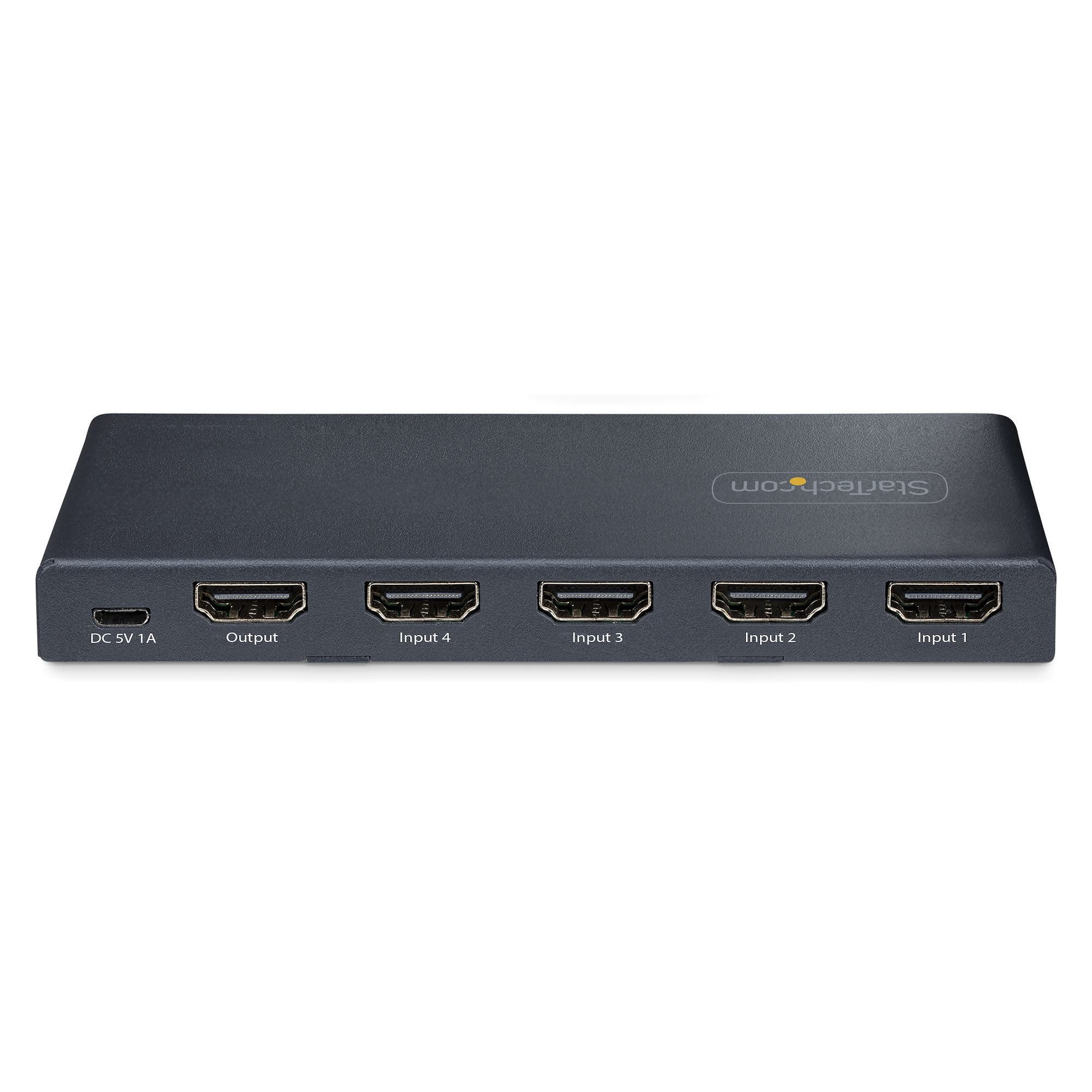  8K-HDMI-SWITCH 0065030899420|065030899420 Bild-Switchar   8K HDMI-switch med 4 portar, HDMI 2.1-switcher 4K 120 Hz HDR10+, 8