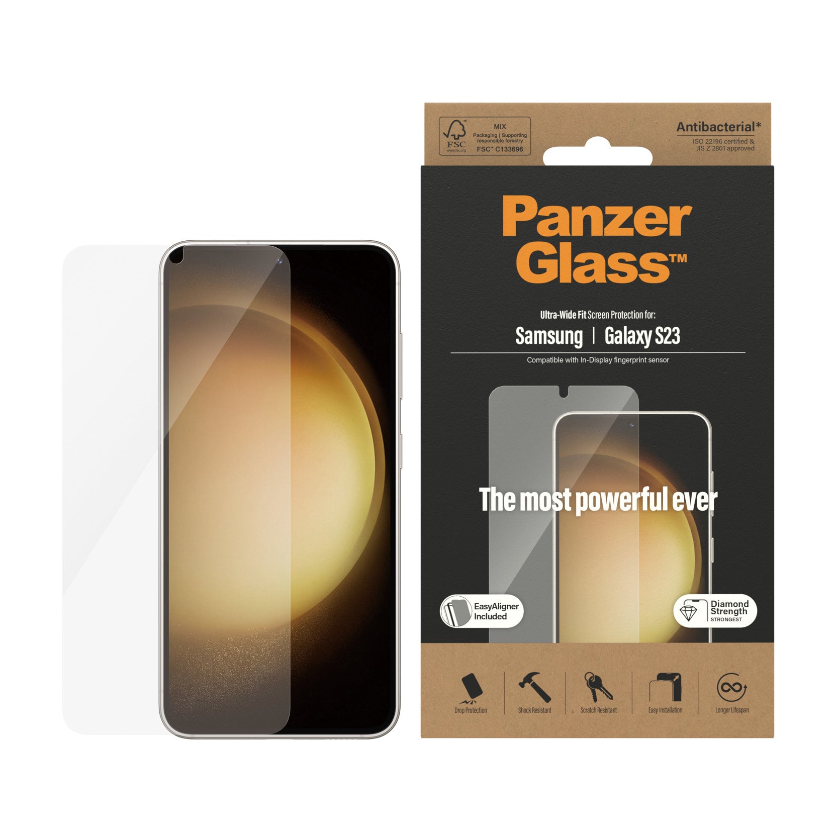  nzerGlass 7315 5711724073151 Skärm- och Baksidesskydd till Mobiltelefoner   Samsung Galaxy S 2023 UWF AB wA www.electricalst