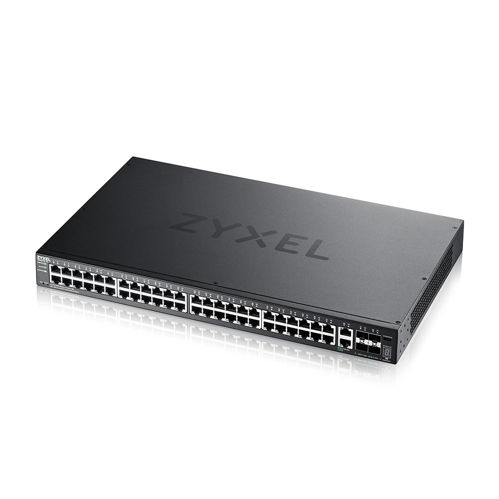  www.electricalstuff.se ElectricalStuff.se   Zyxel XGS2220-54 hanterad L3 Gigabit Ethernet (10/100/1000) Zyxel XGS2220-54-EU0
