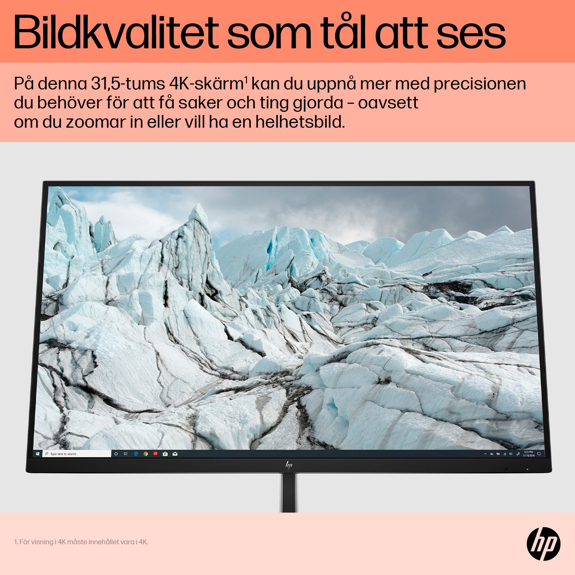  calStuff.se   HP E32k G5 4K USB-C skärm HP 6N4D6AA#ABB 0196786296673|196786296673 Platta Pc-Skärmar   E32k G5 4K USB-C skärm