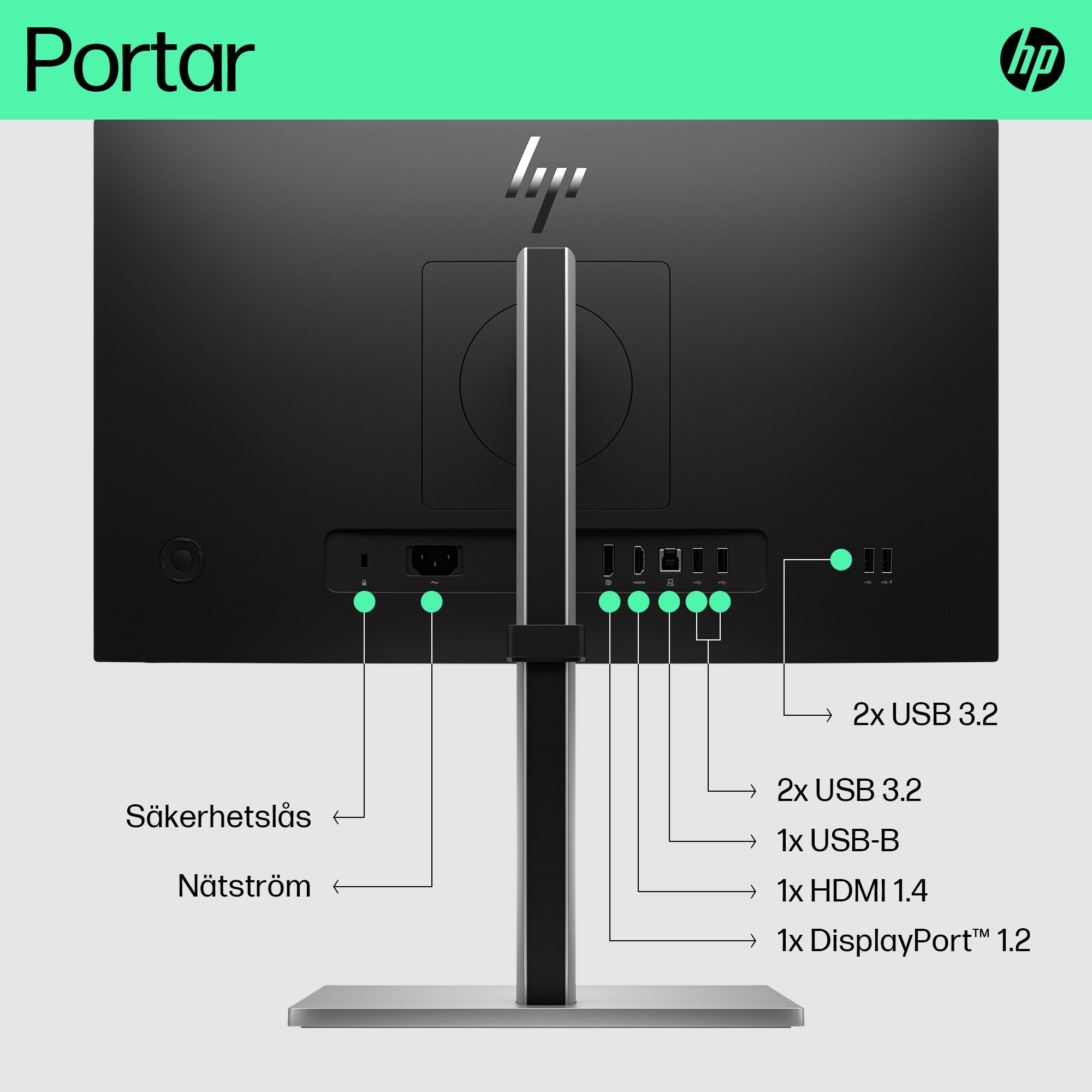  www.electricalstuff.se ElectricalStuff.se   HP E-Series E22 G5 FHD-skärm HP 6N4E8AA#ABB 0196786298073|196786298073 Platta Pc