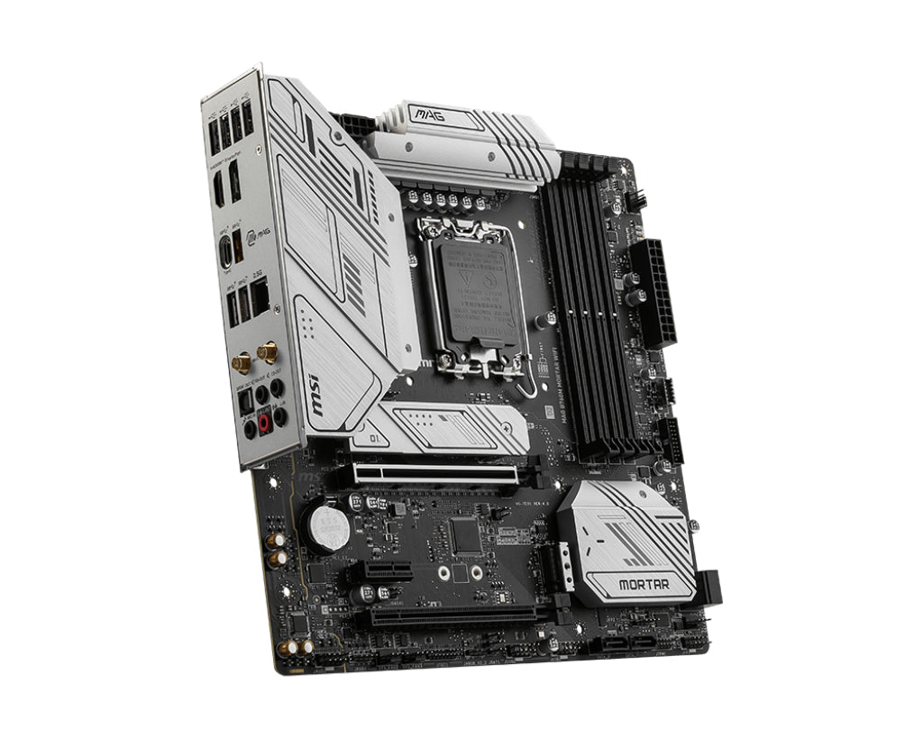  ectricalStuff.se   MSI MAG B760M MORTAR WIFI moderkort LGA 1700 micro ATX MSI MAG B760M MORTAR WIFI 4711377035743 Moderkort 