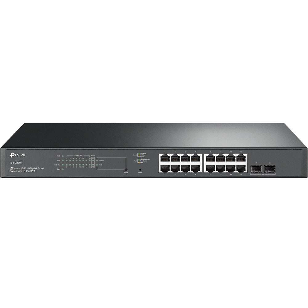  www.electricalstuff.se ElectricalStuff.se   TP-Link JetStream TL-SG2218P nätverksswitchar hanterad L2/L2+ Gigabit Ethernet (