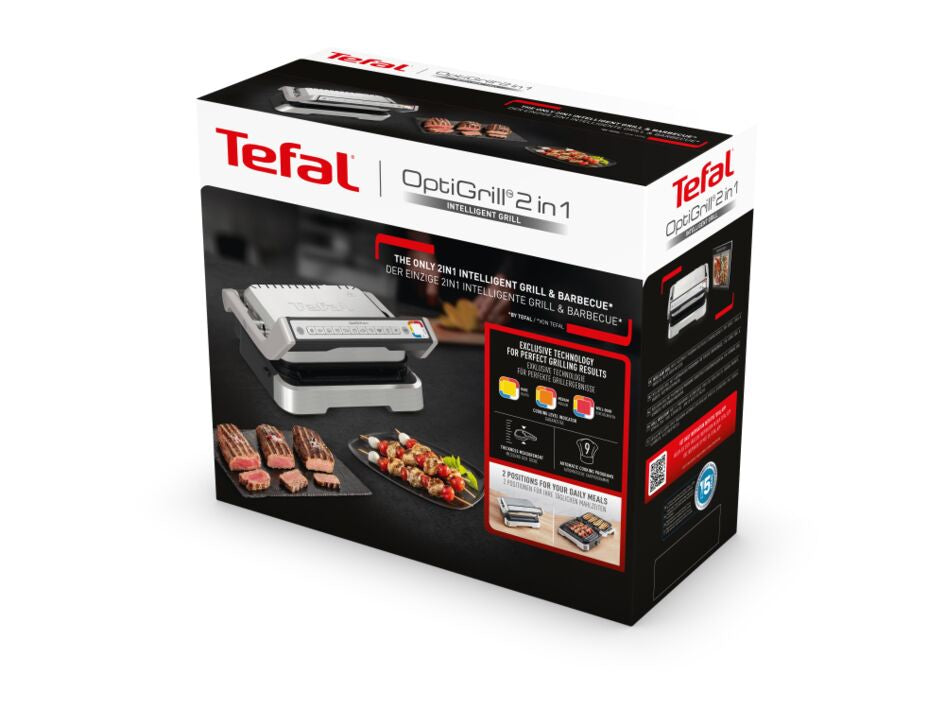  GC772D10 3168437249632 Kontaktgrillar OptiGrill 2in1  GC772D www.electricalstuff.se ElectricalStuff.se   Tefal OptiGrill 2in
