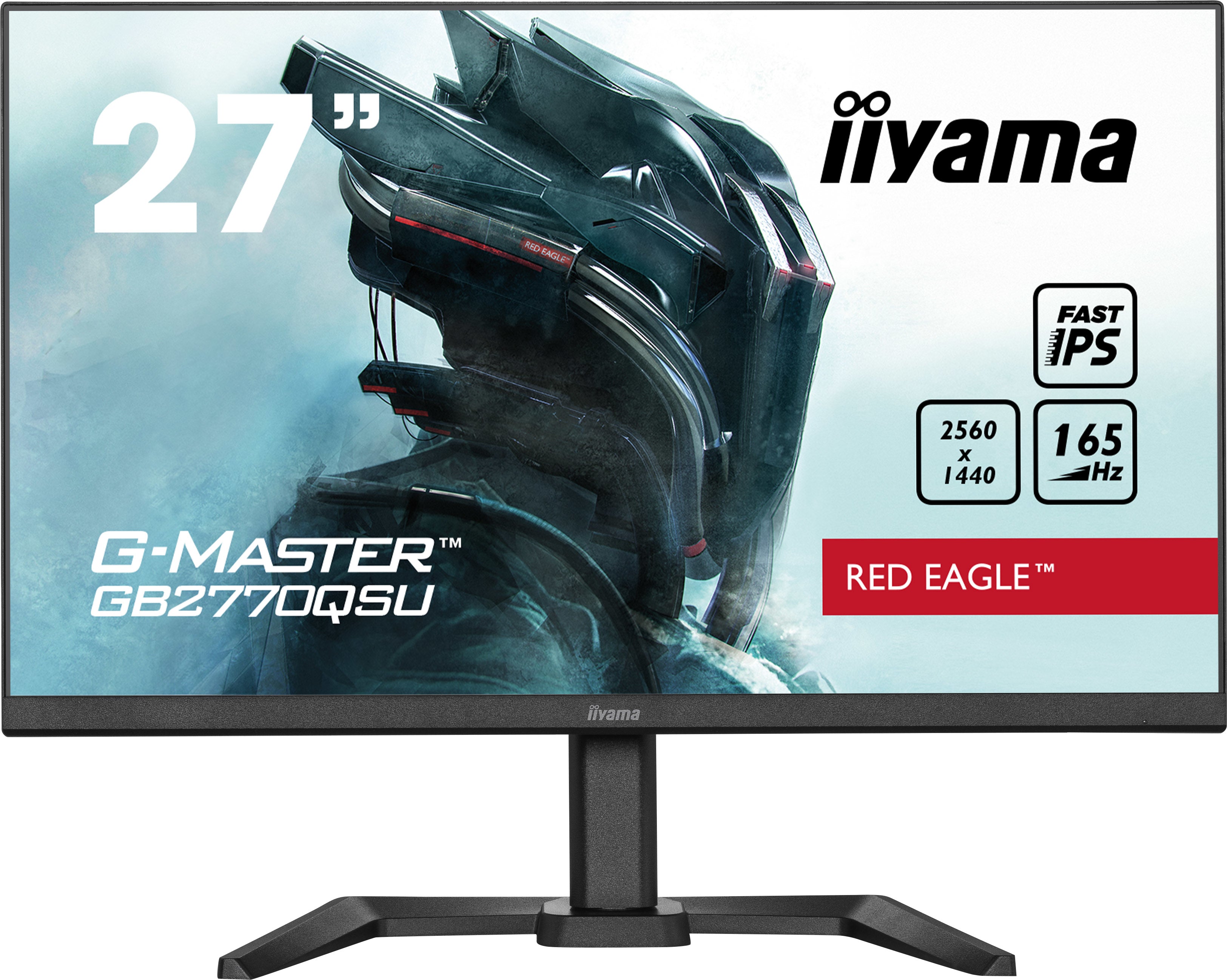  ama G-MASTER GB2770QSU-B5 platta pc-skärmar 68,6 cm (27") 2560 x 1440 pixlar Wide Quad HD LED Svart iiyama GB2770QSU-B5 4948