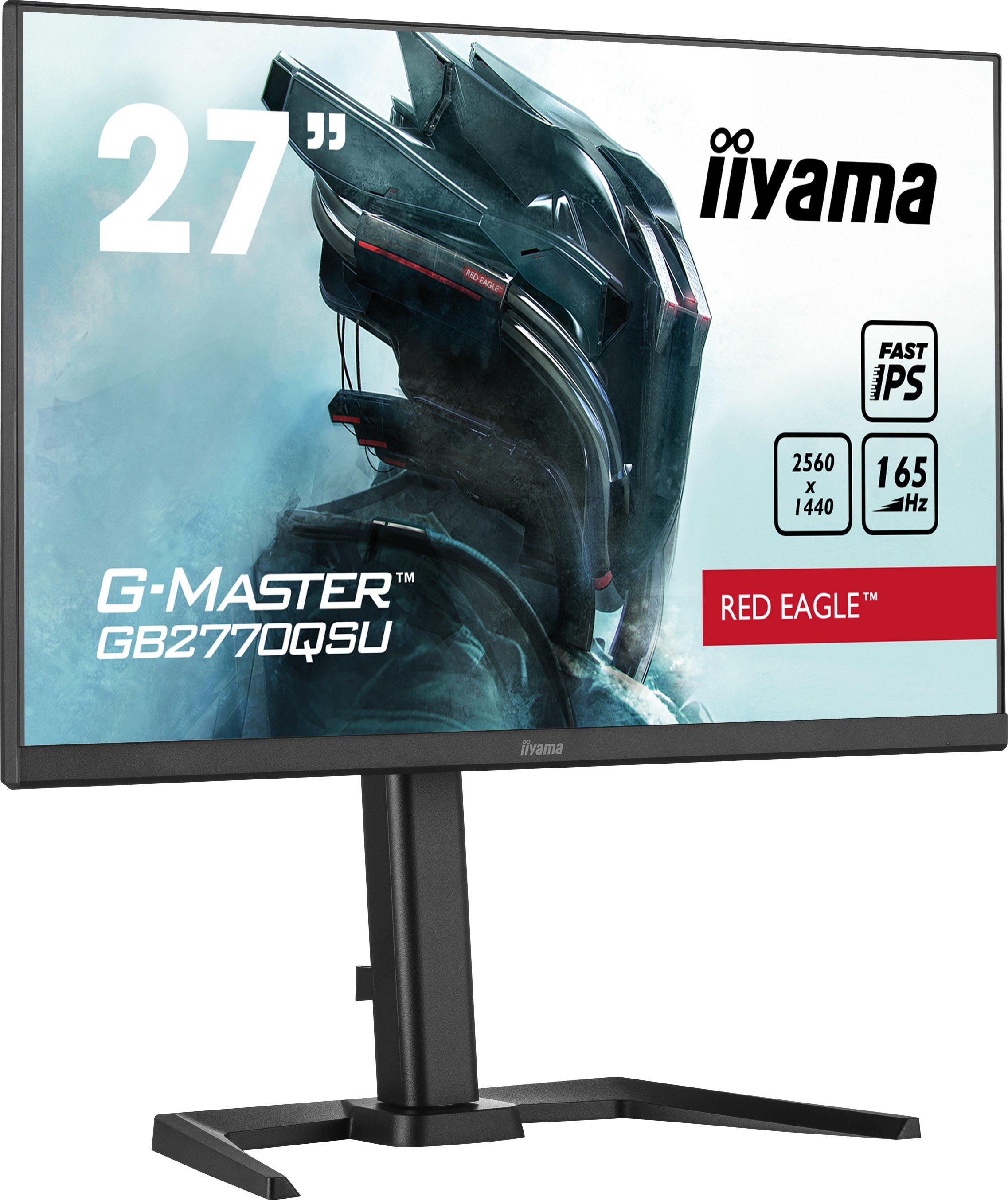  D LED Svart iiyama GB2770QSU-B5 4948570121700|4948570121755 Platta Pc-Skärmar G-MASTER  GB2770QSU-B5 www.electricalstuff.se 