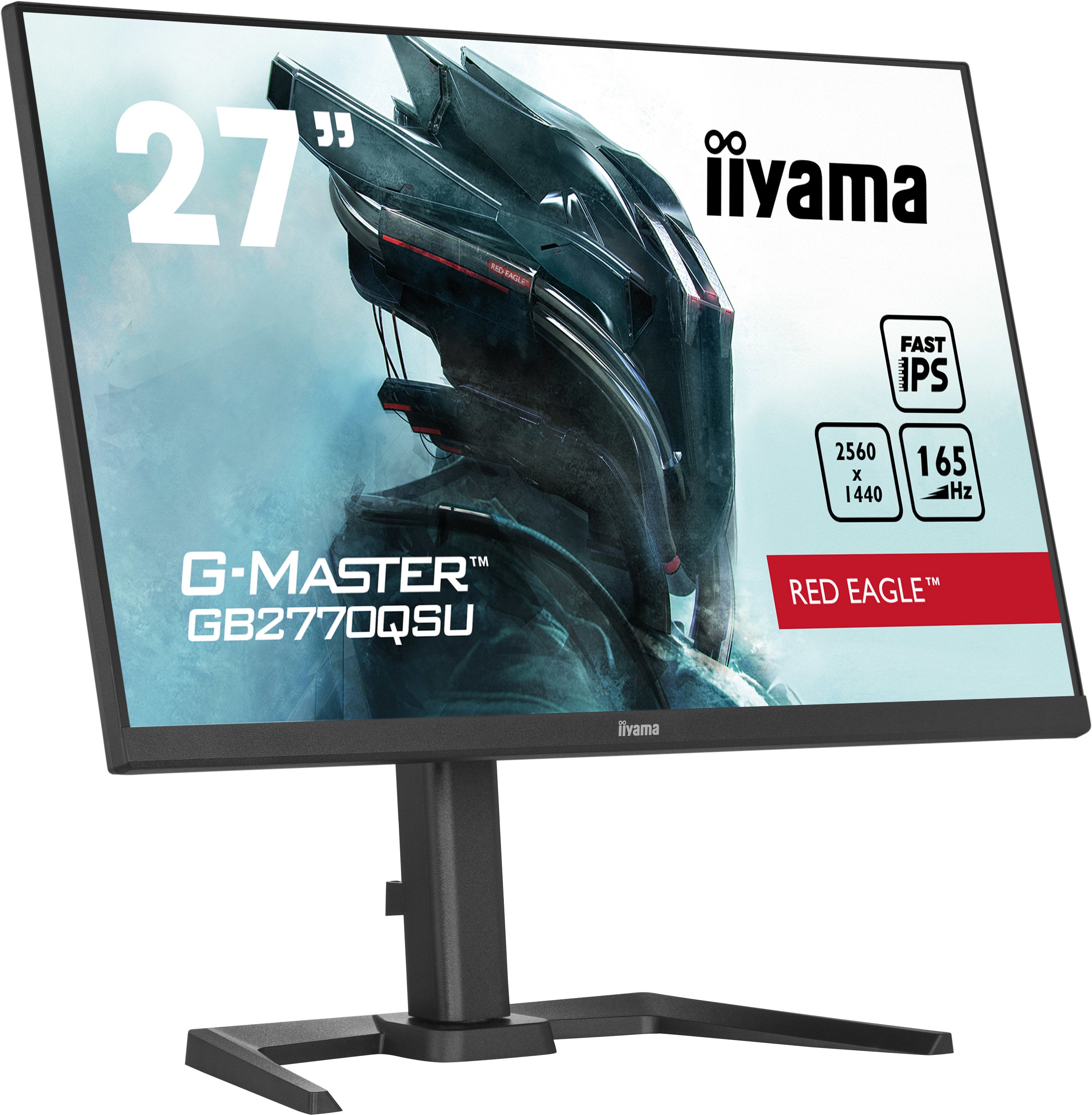   Wide Quad HD LED Svart iiyama GB2770QSU-B5 4948570121700|4948570121755 Platta Pc-Skärmar G-MASTER  GB2770QSU-B5 www.electri