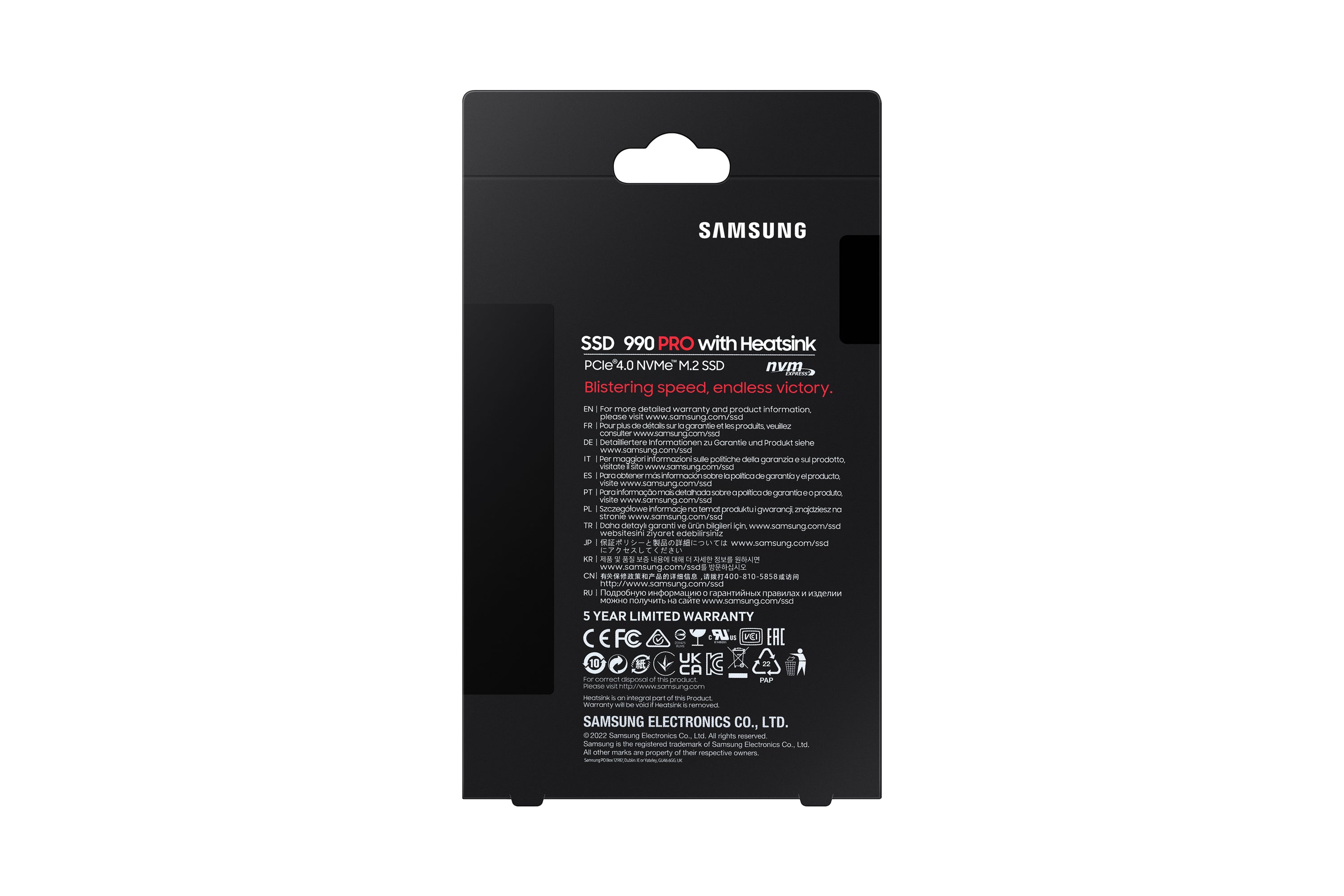  .2 PCI Express 4.0 NVMe V-NAND MLC Samsung MZ-V9P1T0CW 8806094413748|0887276656984|887276656984 SSD-Hårddisk   990 PRO www.e