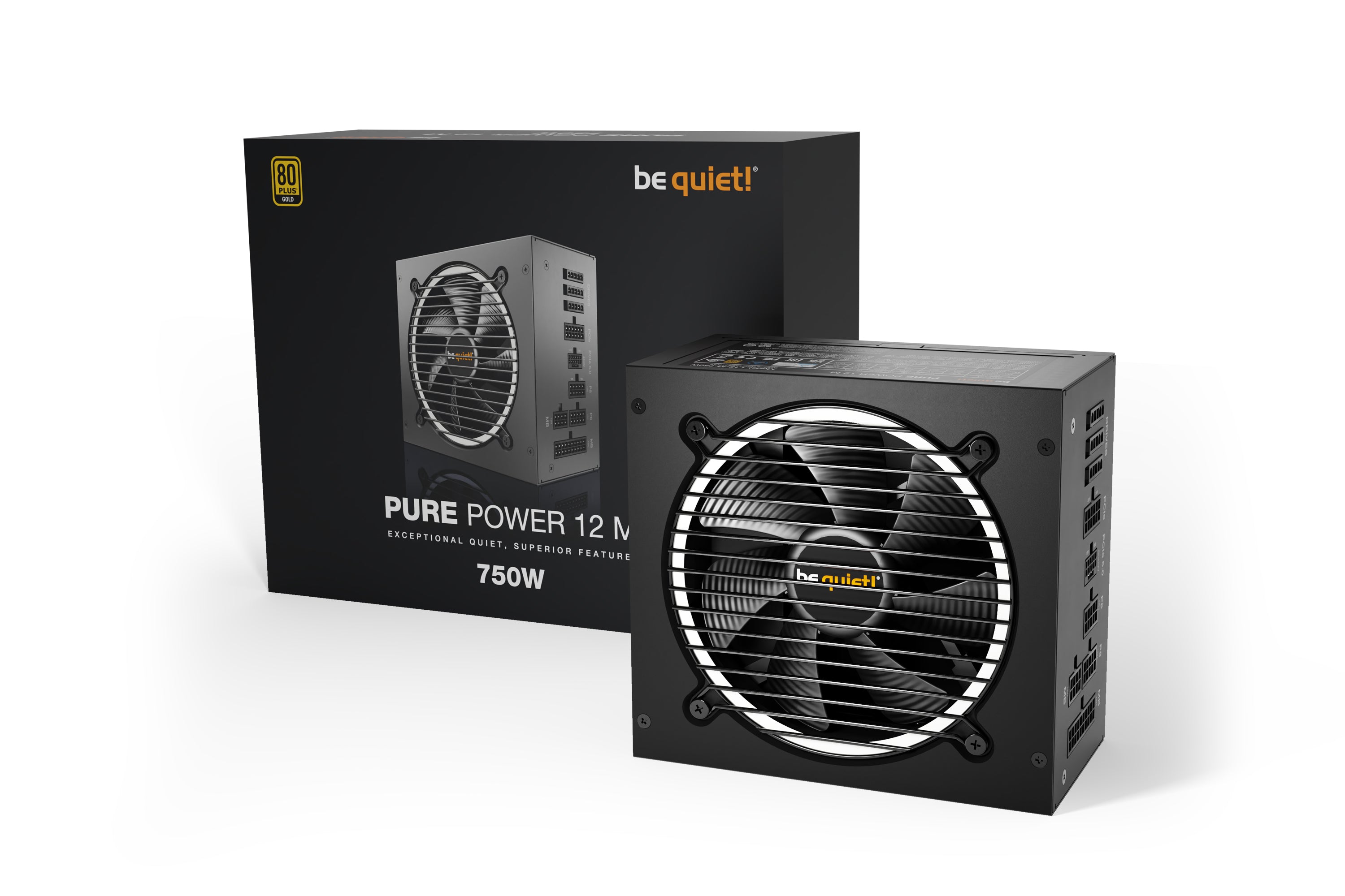   be quiet! BN343 4260052189481 Strömförsörjningsenheter   Pure Power 12 M www.electricalstuff.se ElectricalStuff.se   be qui